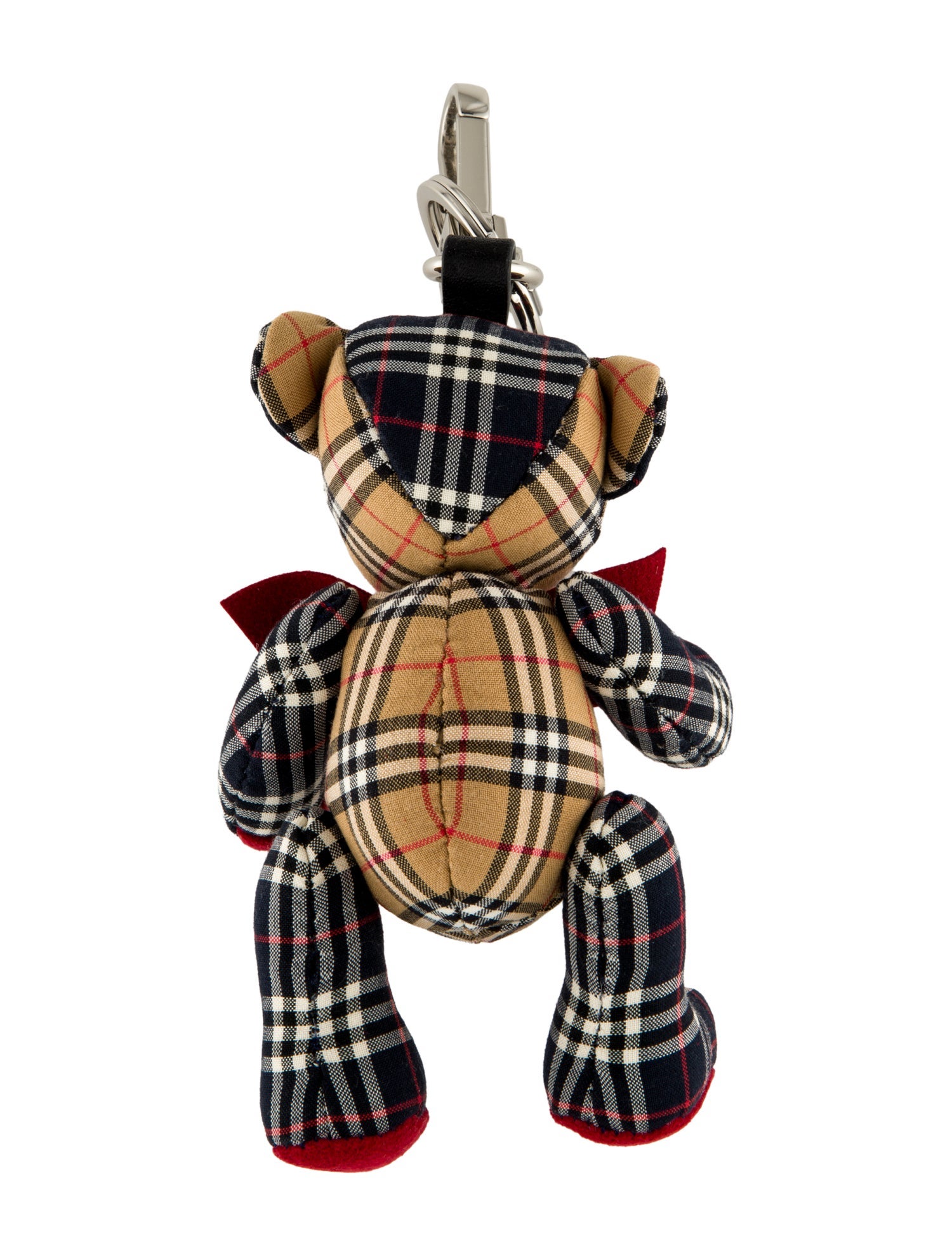 Burberry Burberry keychain with silver-tone hardware