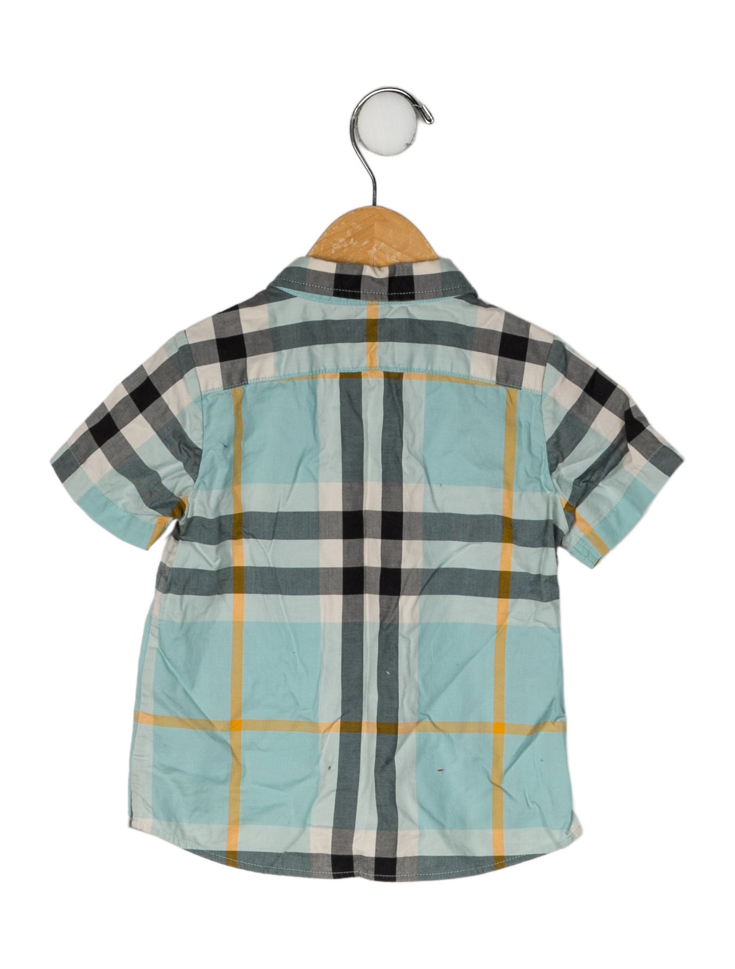 Burberry Cotton Short Sleeve Shirt