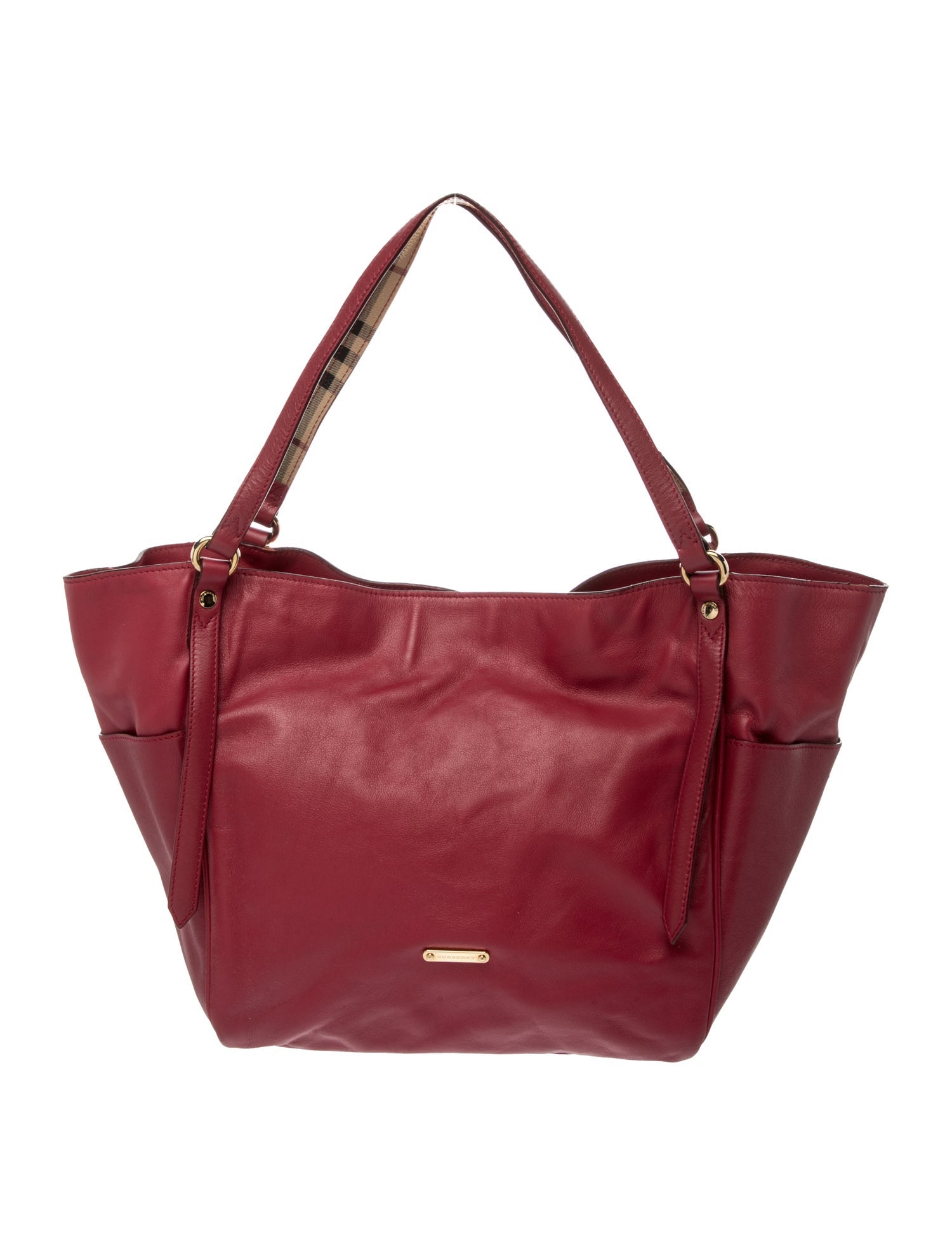 Burberry Haymarket Check Shoulder Bag