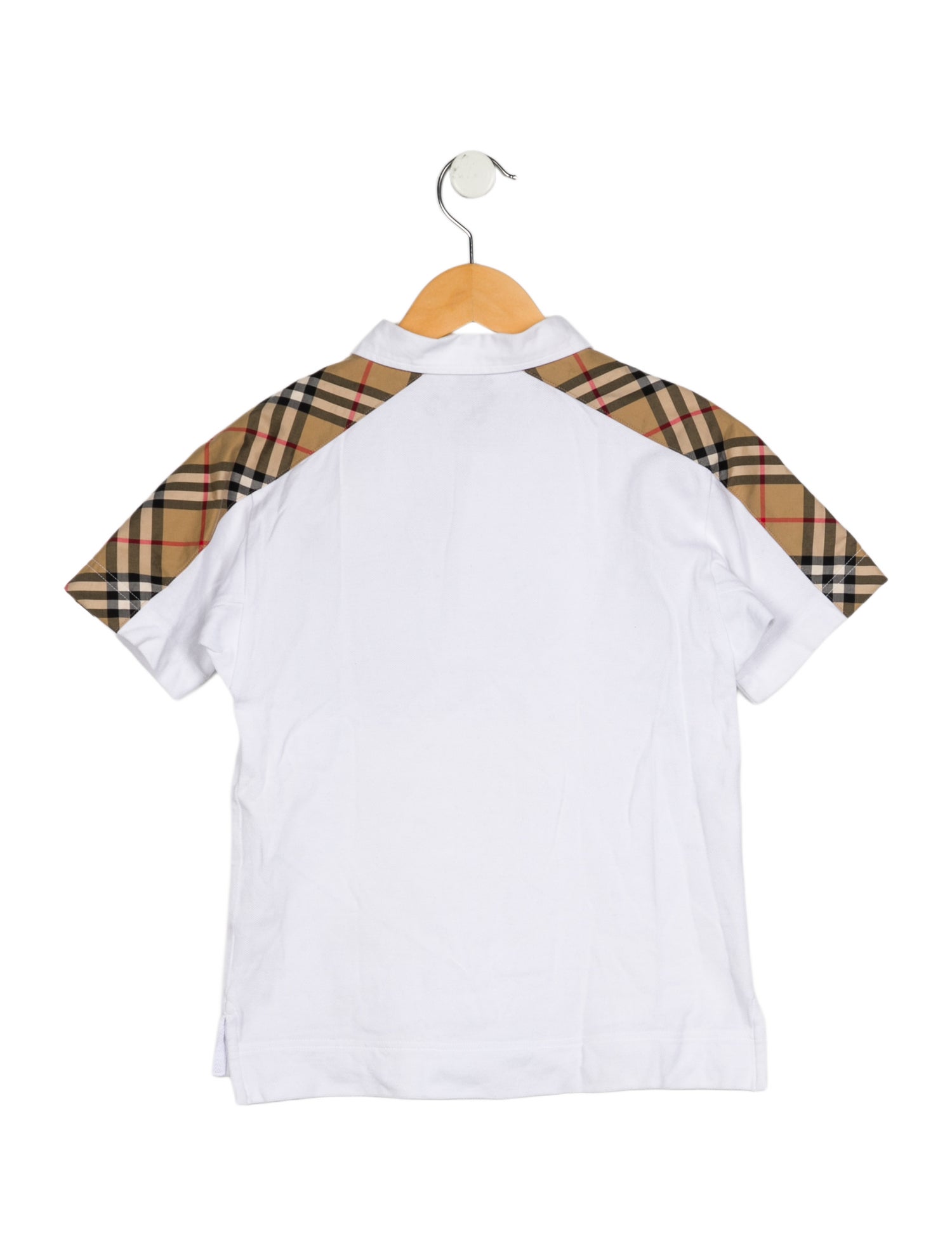 Burberry Kids Nova Trim Polo Shirt