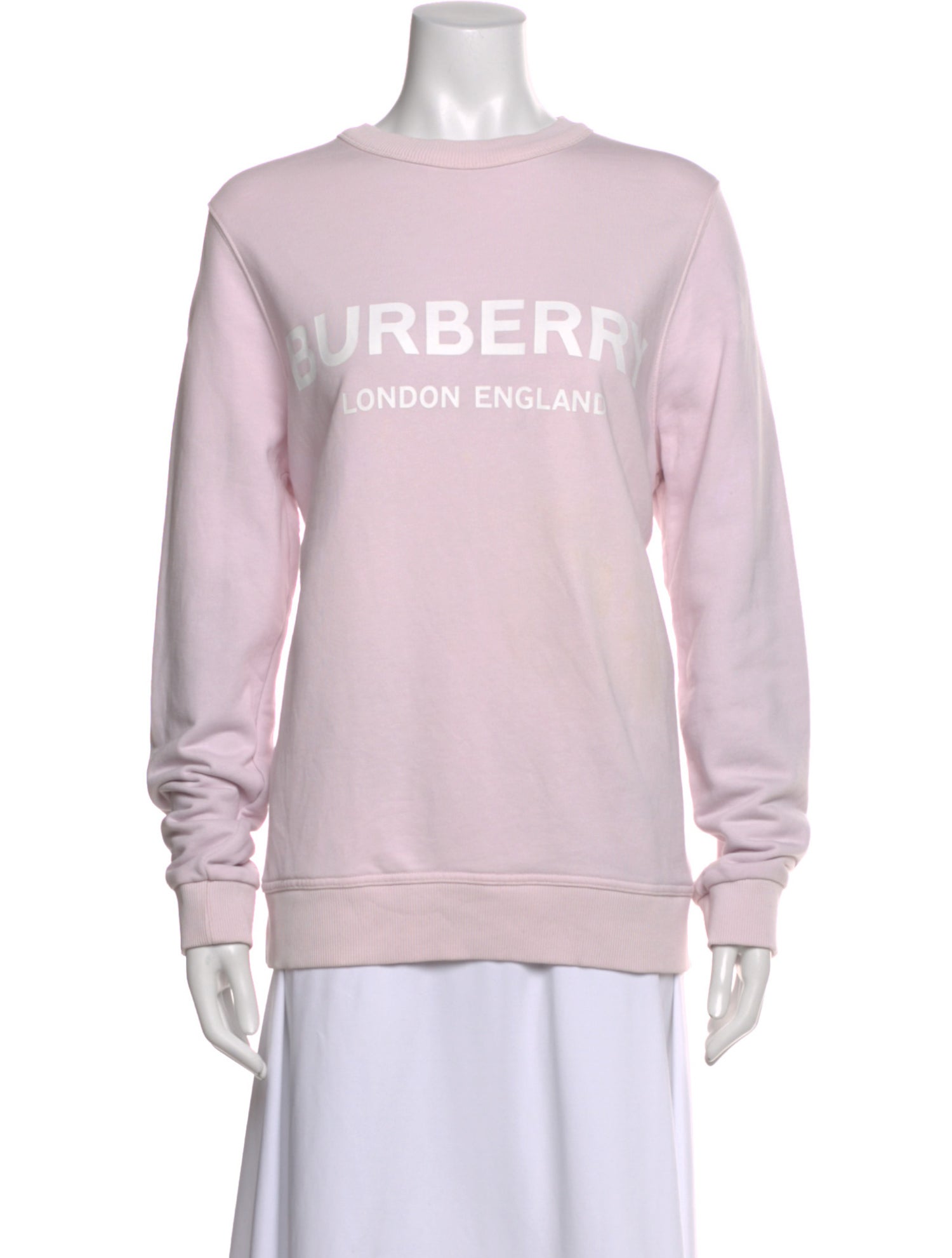 Burberry Graphic Print Crew Neck Sweatshirt