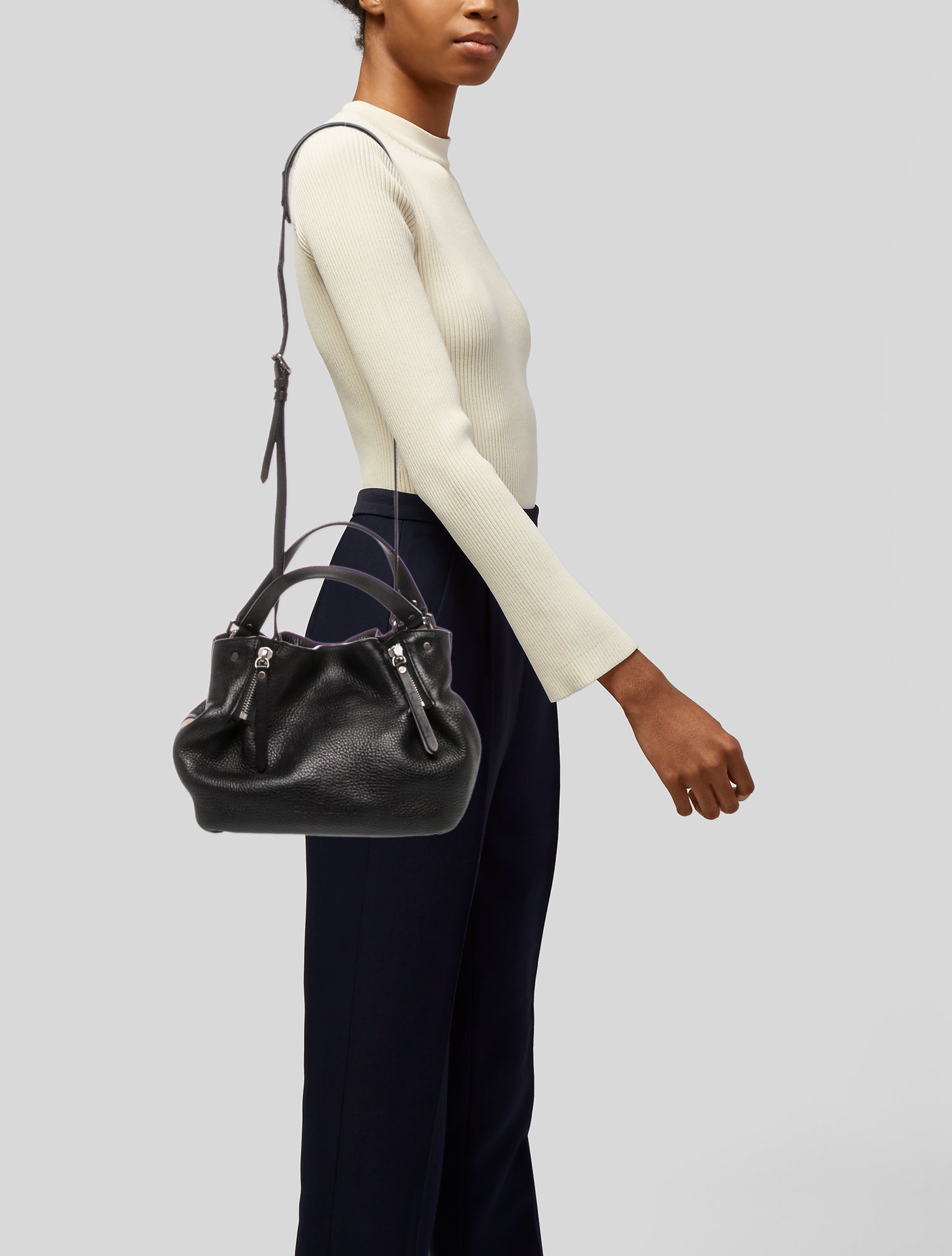 Burberry Leather Hobo