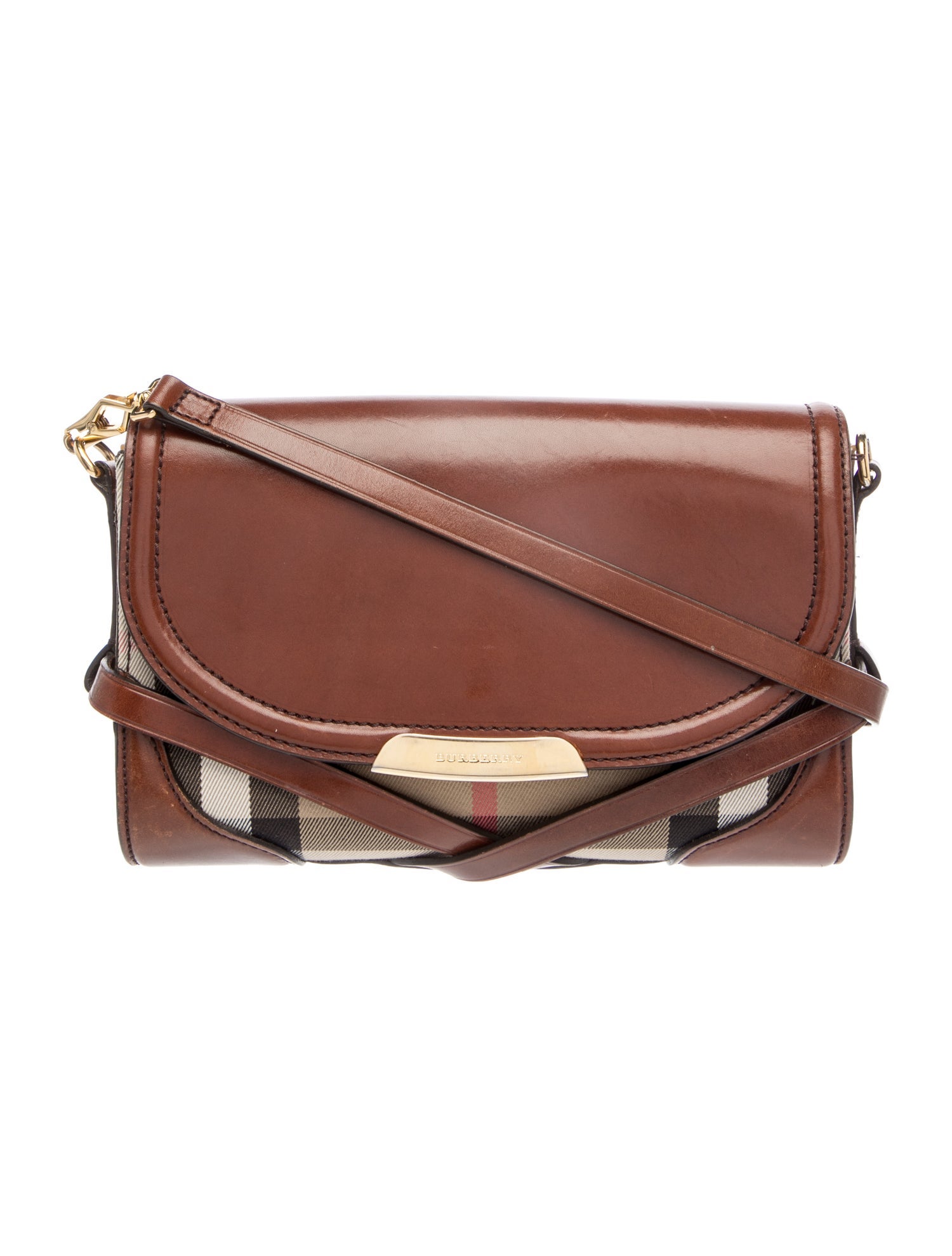 Burberry House Check Top Handle Bag