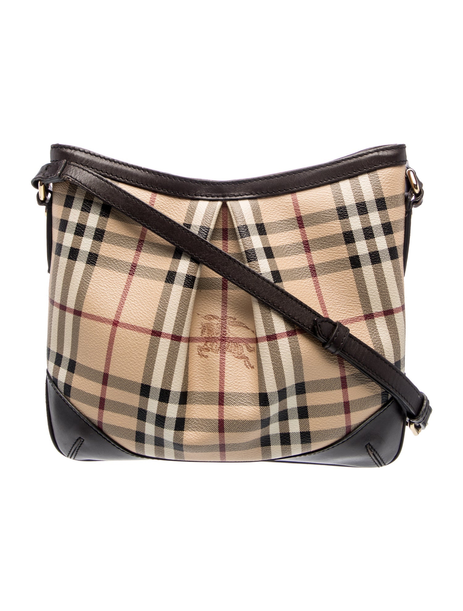 Burberry Haymarket Check Crossbody Bag