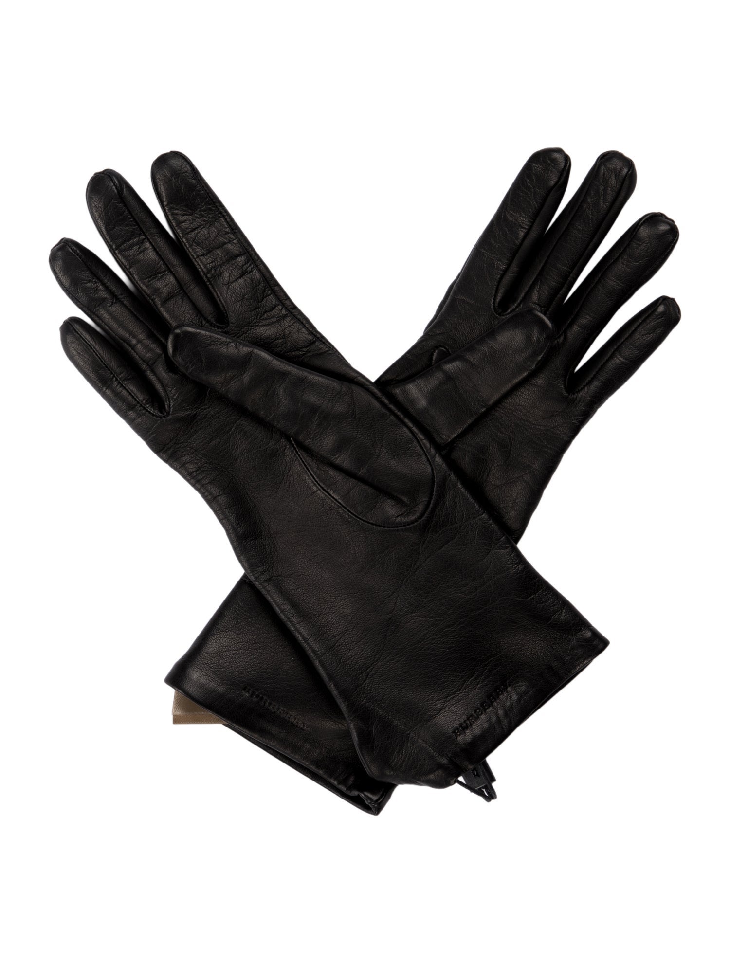Burberry Mens' Leather Gloves w/Tags