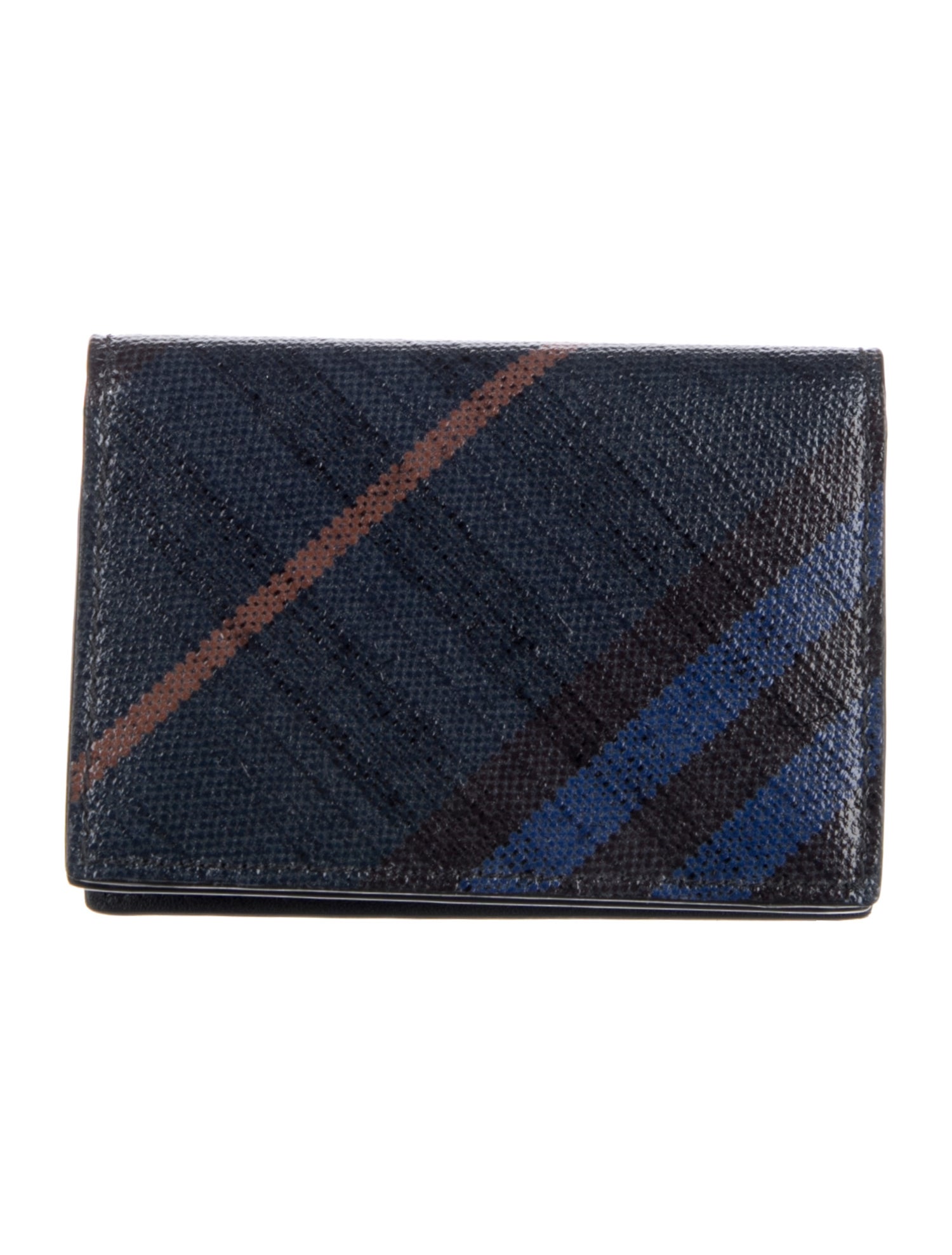 Burberry Leather Printed Card Holder