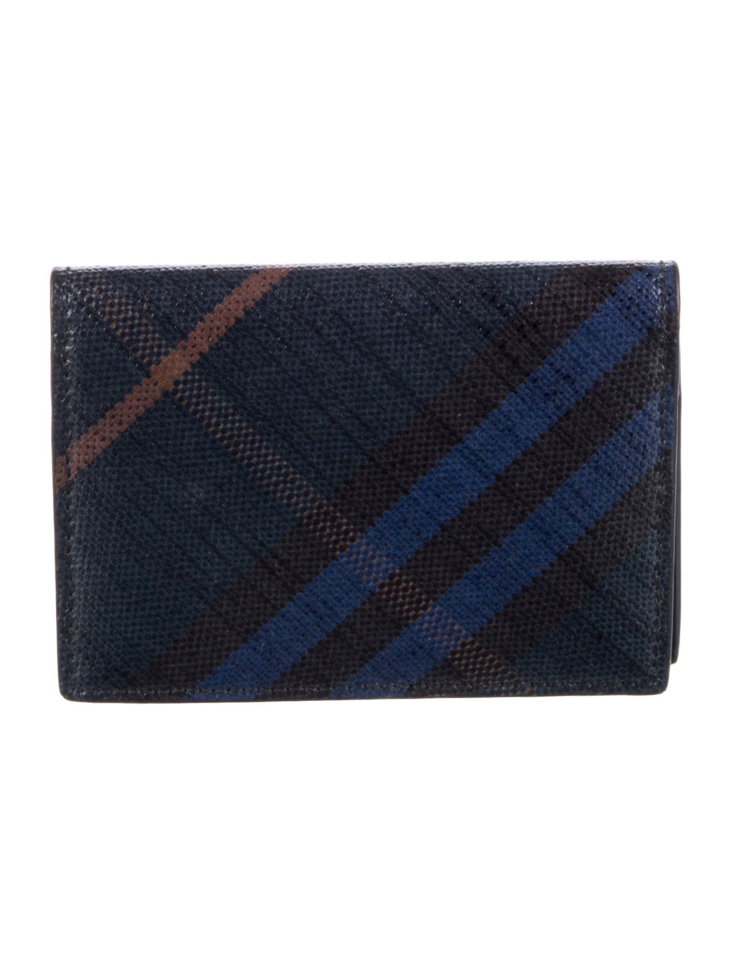 Burberry Leather Printed Card Holder