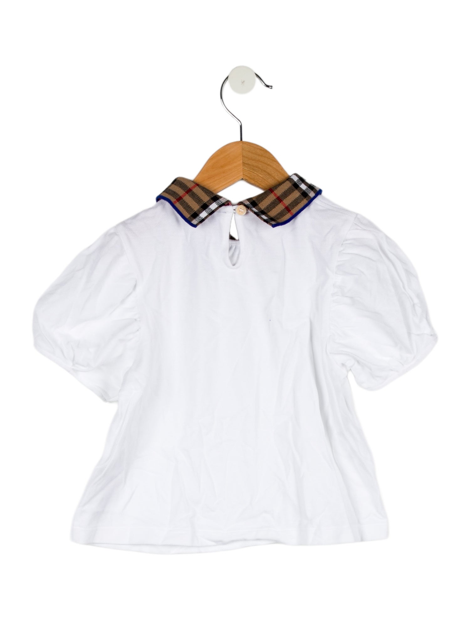 Burberry Pattern Printed Short Sleeve Polo Shirt