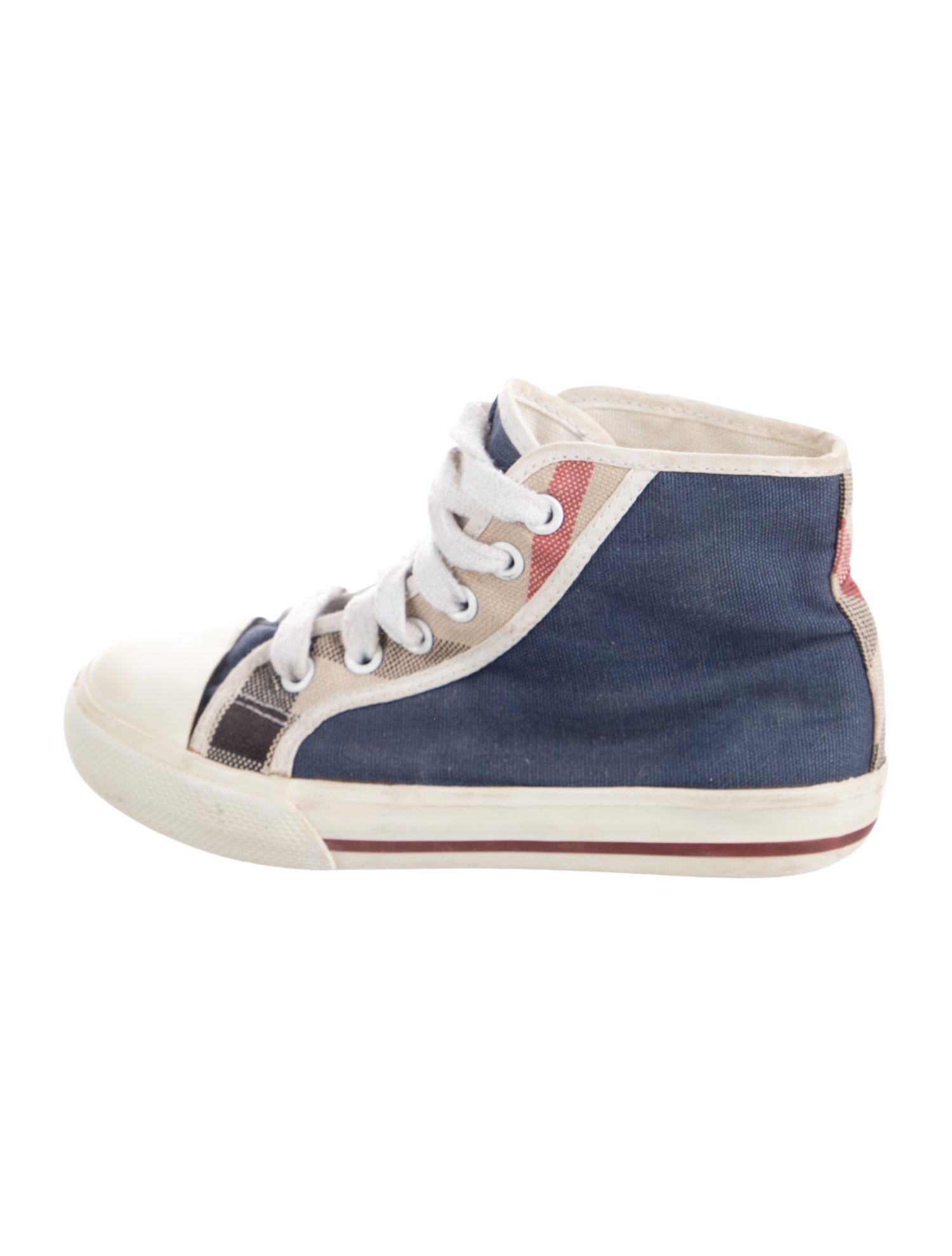 Burberry Boys' High Top Sneakers