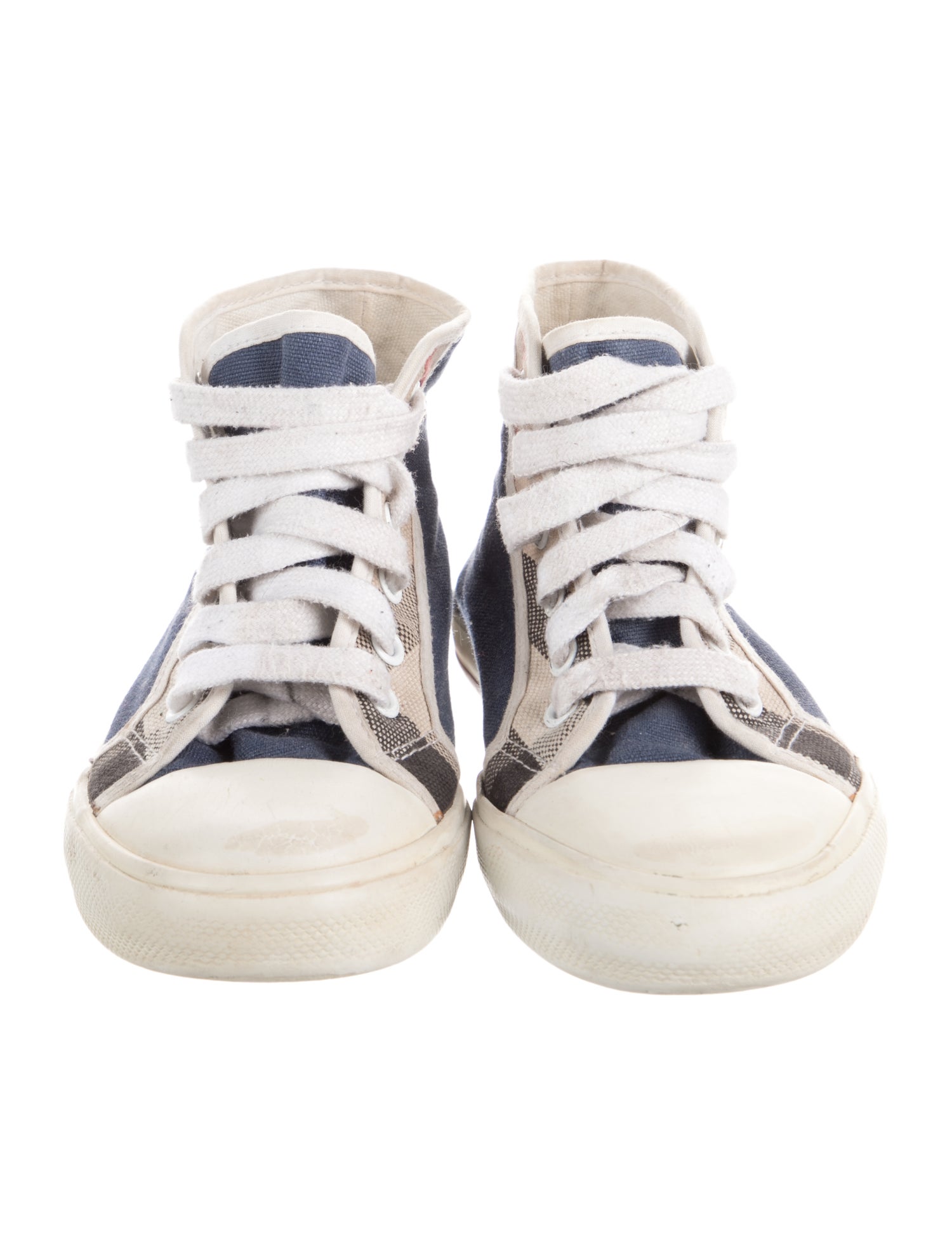 Burberry Boys' High Top Sneakers