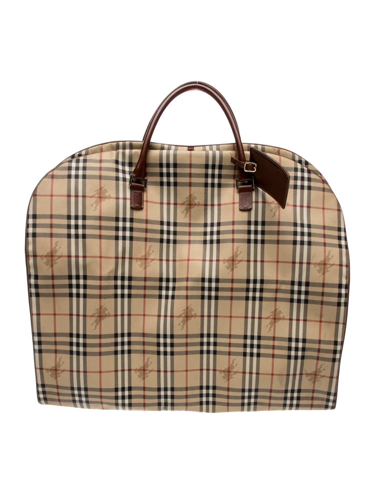 Burberry London Haymarket Check Garment Bag
