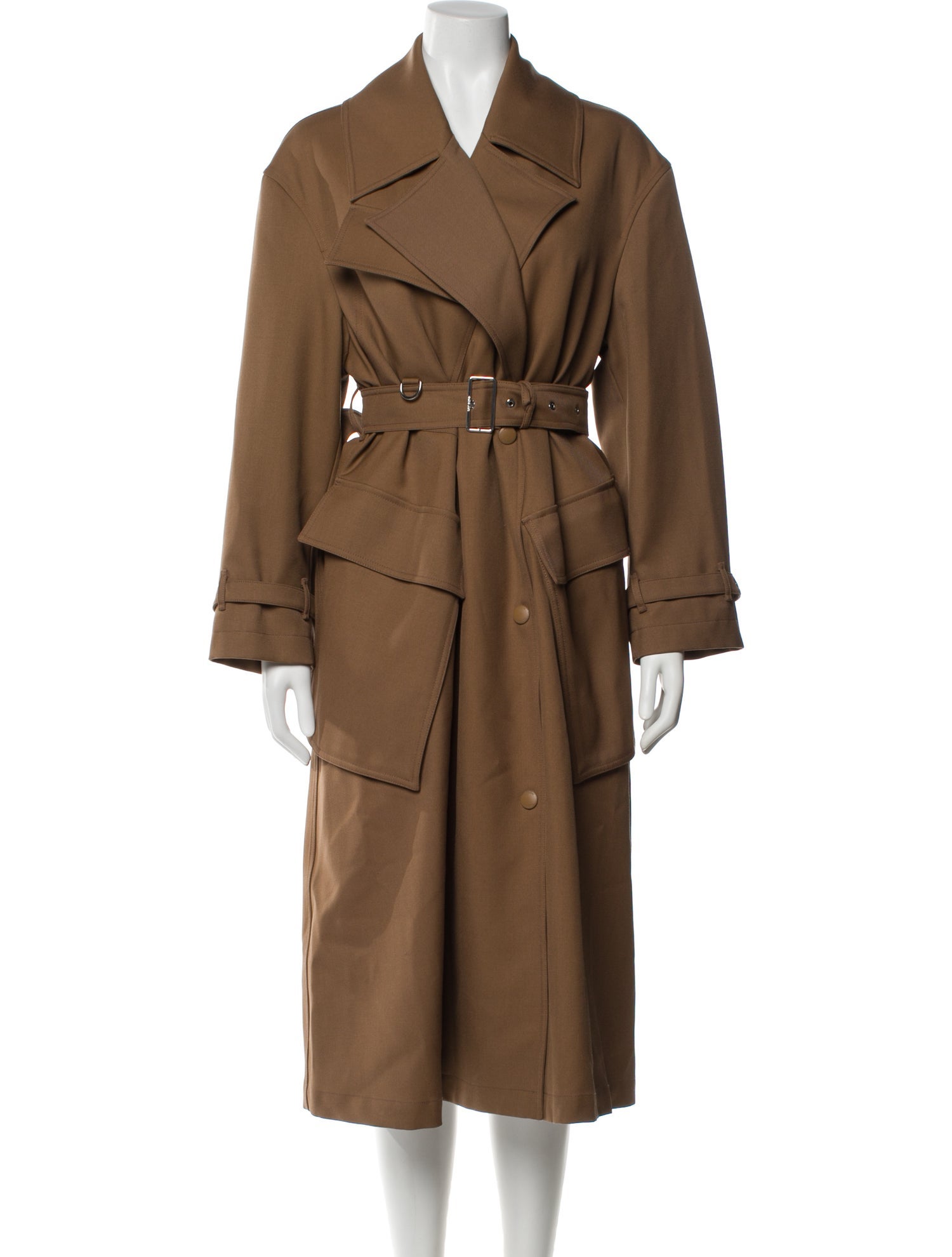 Burberry Wool Trench Coat