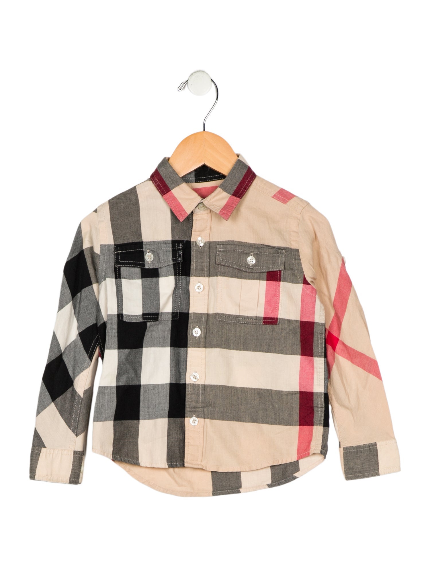 Burberry Toddler Boys' Check Button-Up Shirt