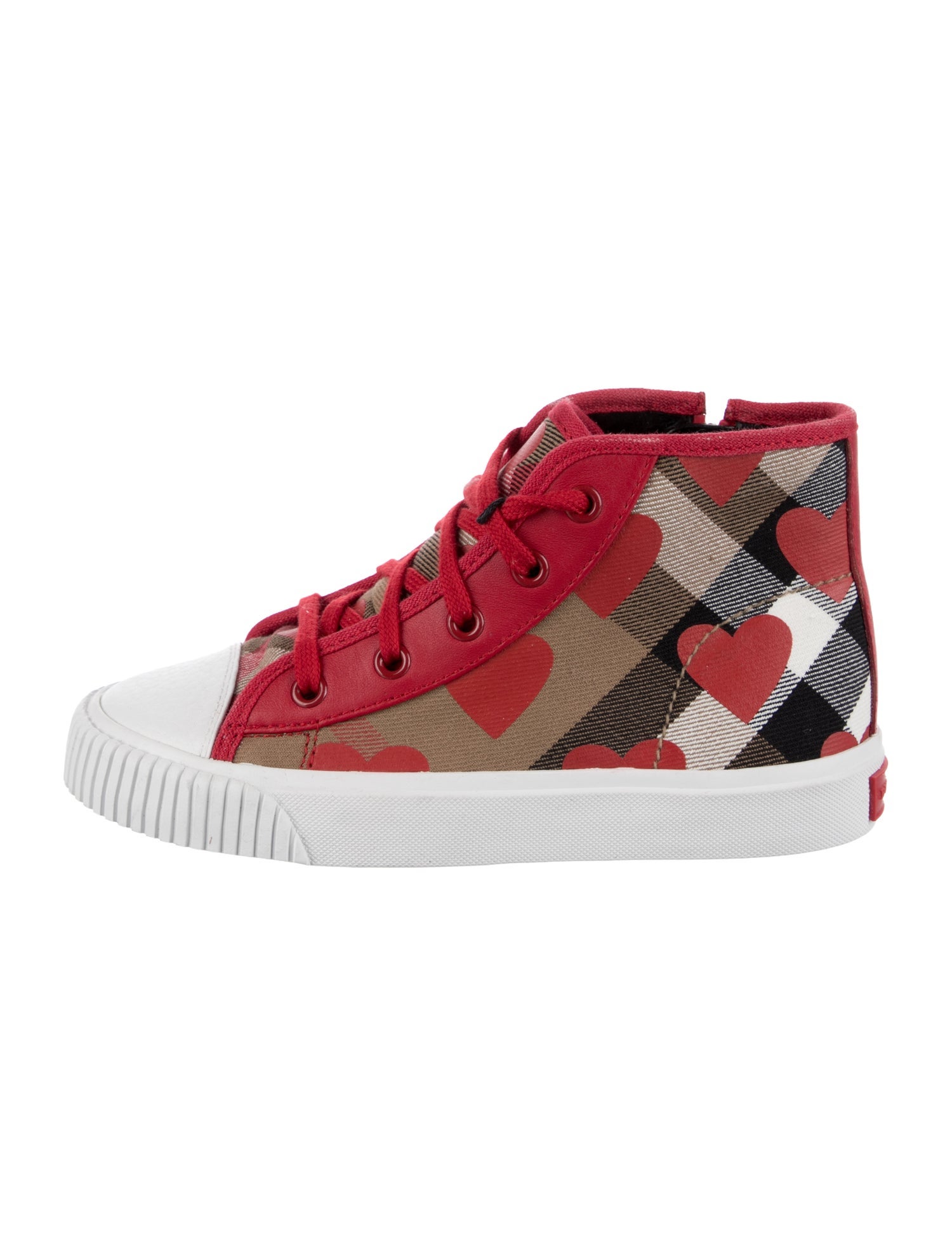 Burberry Toddler Girls Canvas High Tops