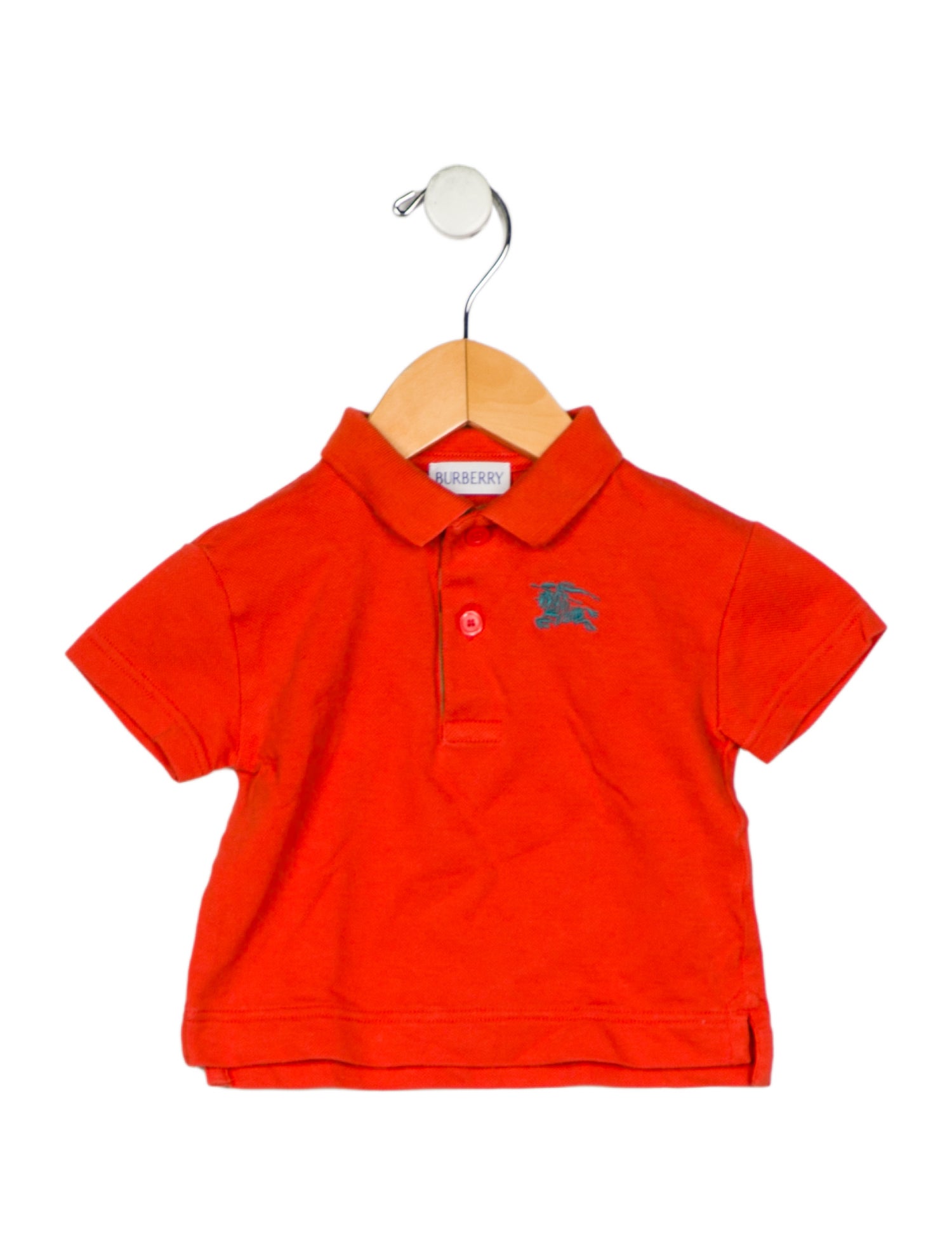 Burberry Infant Boys' Embroidered Short Sleeve Shirt