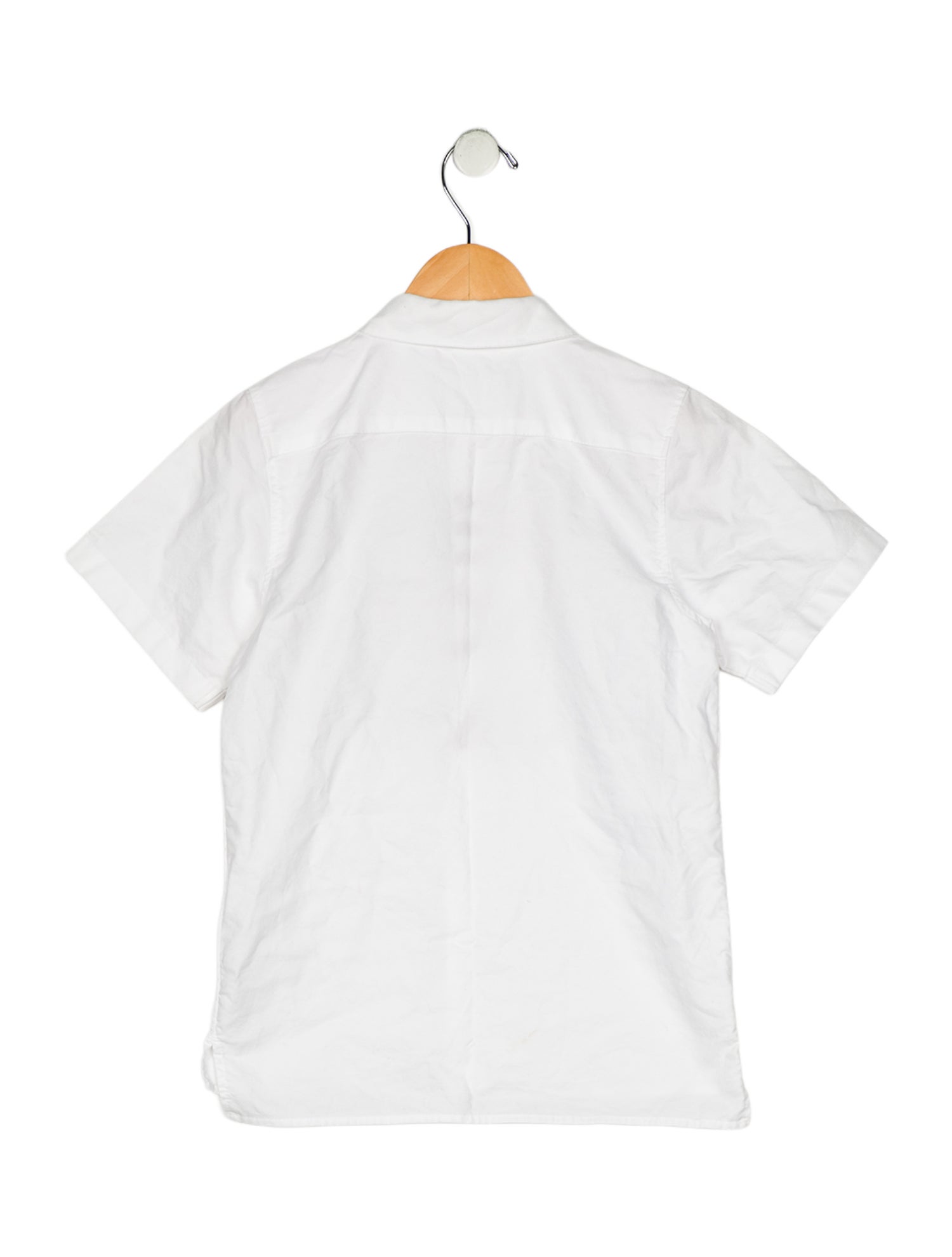 Burberry Boys' Graphic Short Sleeve Button Up Shirt