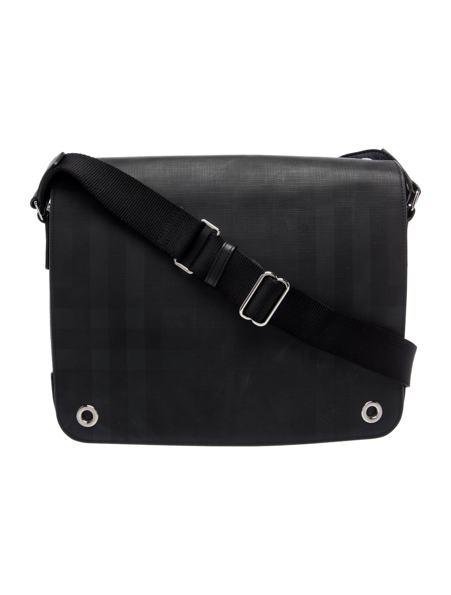 Burberry Smoked Check Messenger Bag
