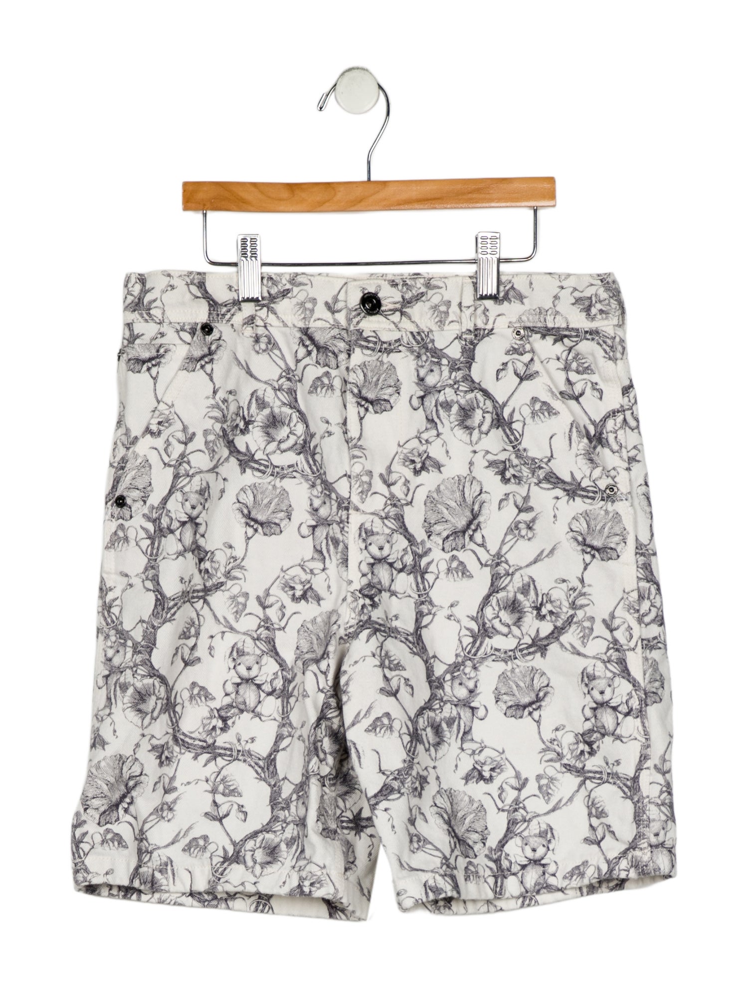 Burberry Boys' Floral Denim Shorts