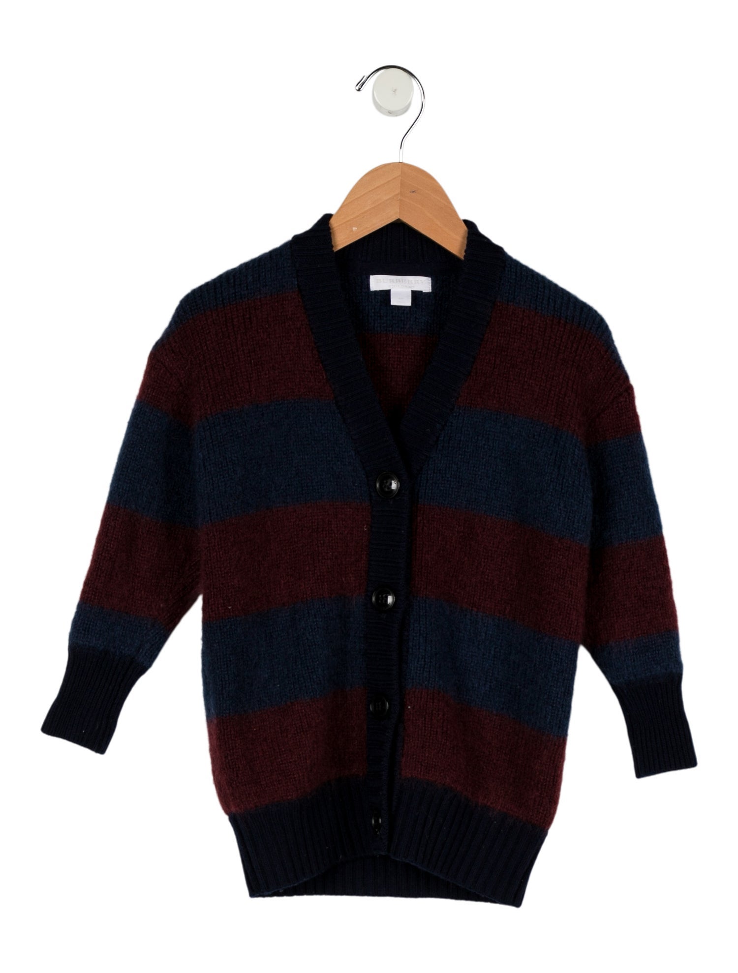Burberry Boys' Striped Knit Cardigan