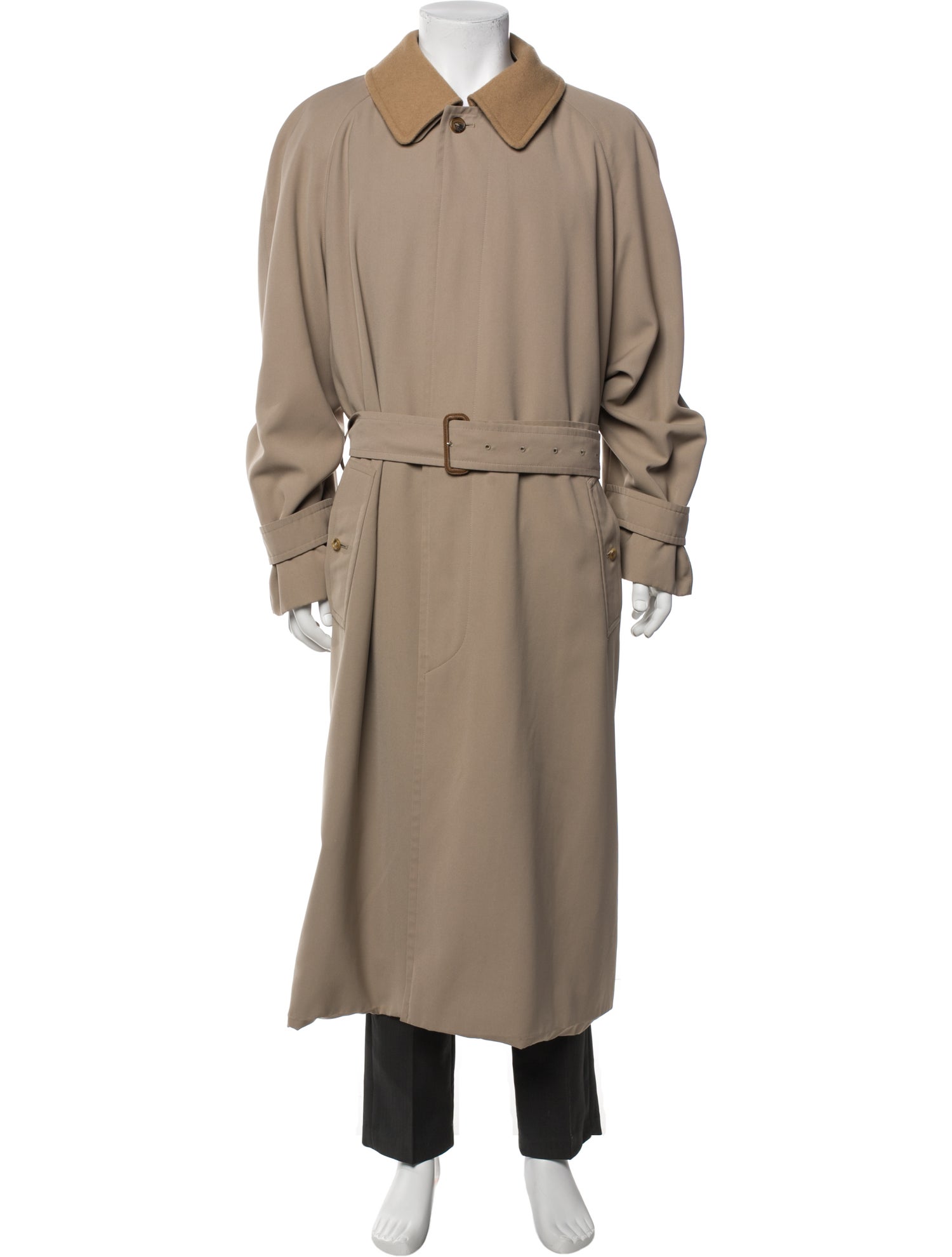 Burberry London Wool Trench Coat