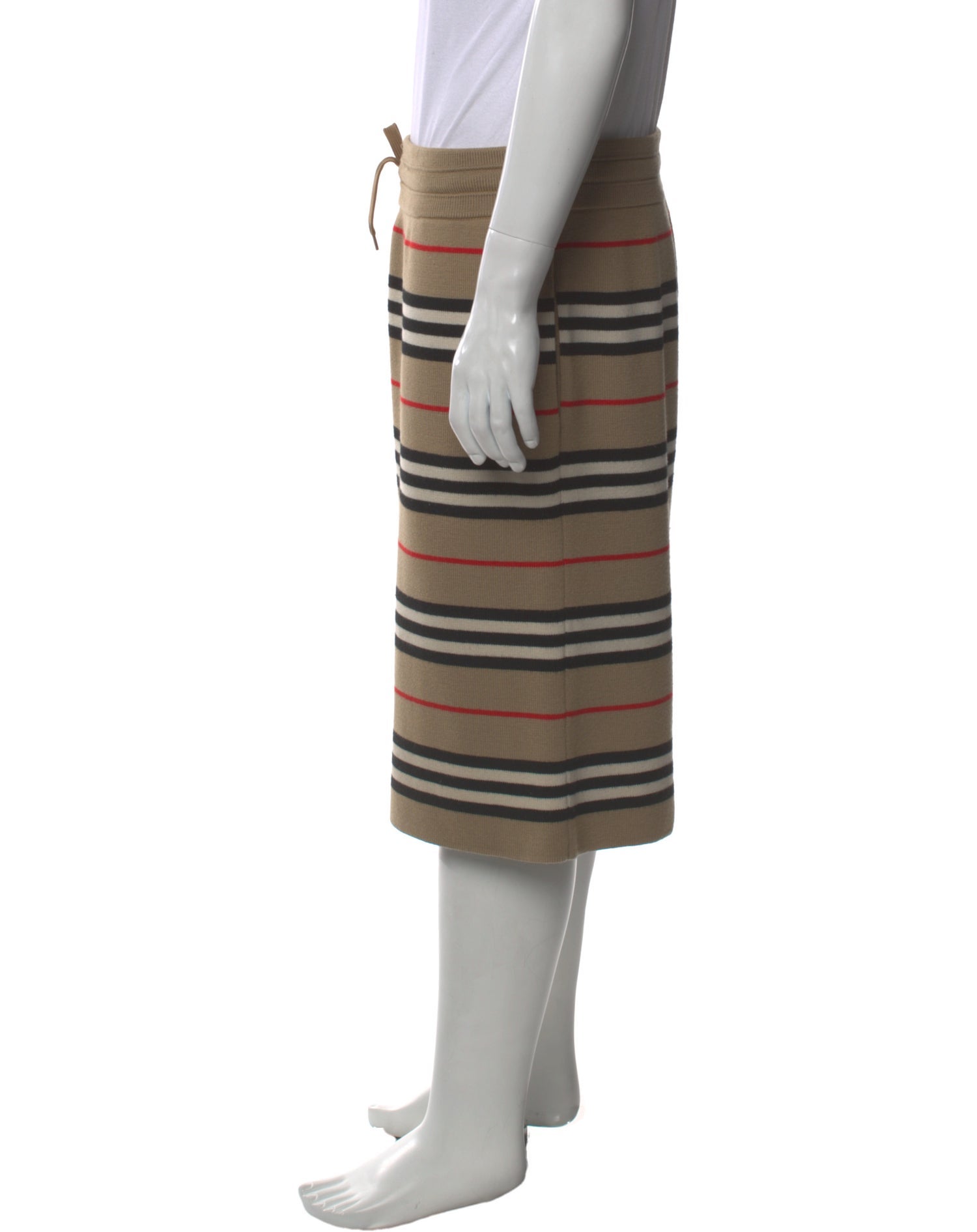 Burberry Merino Wool Jogger Shorts