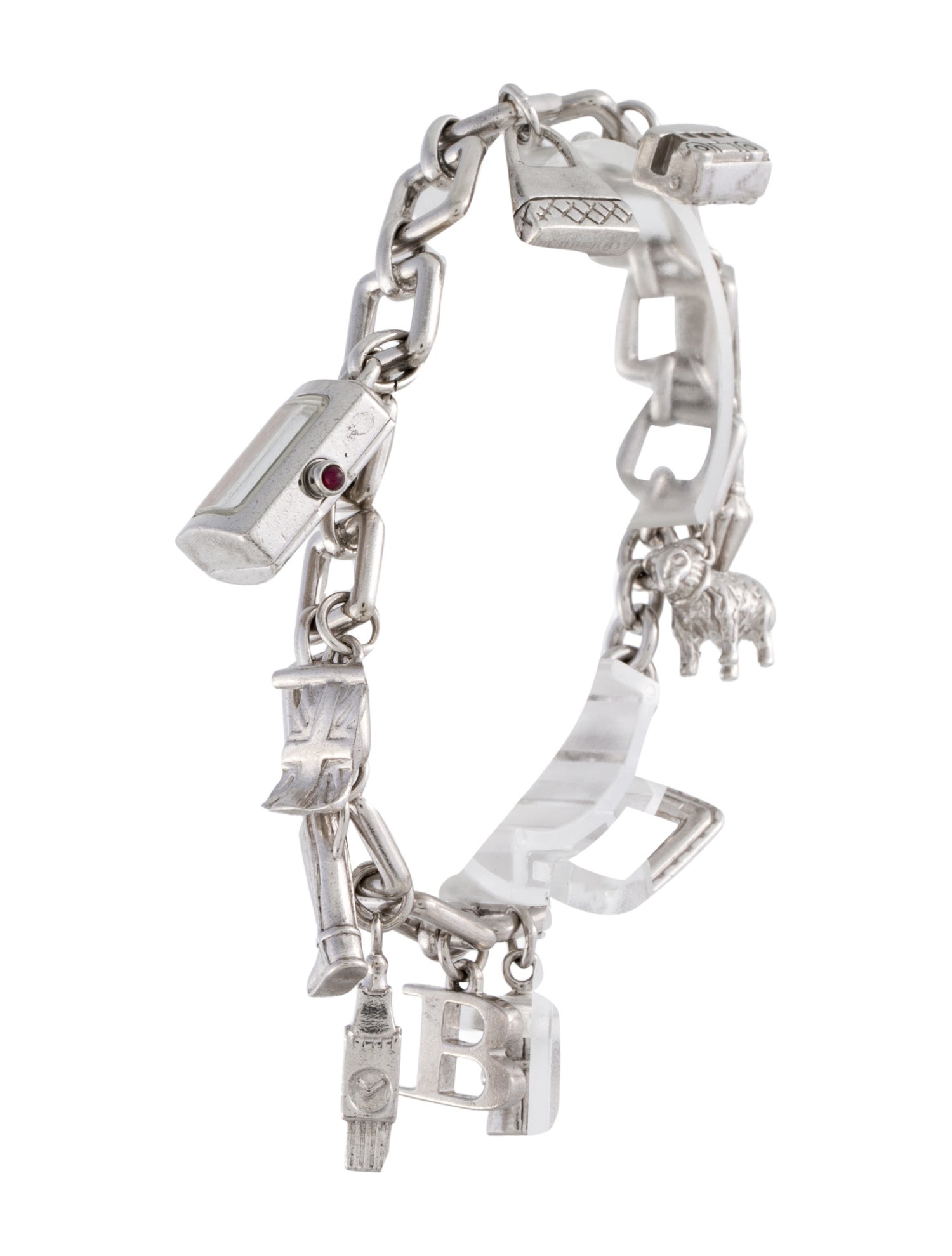 Burberry Signature Charm Bracelet Watch