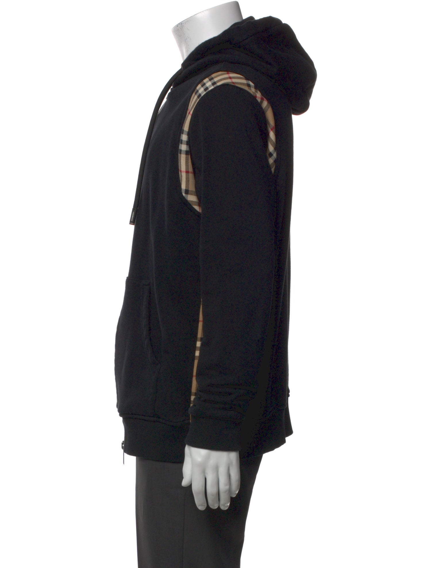 Burberry London Graphic Print Crew Neck Hoodie