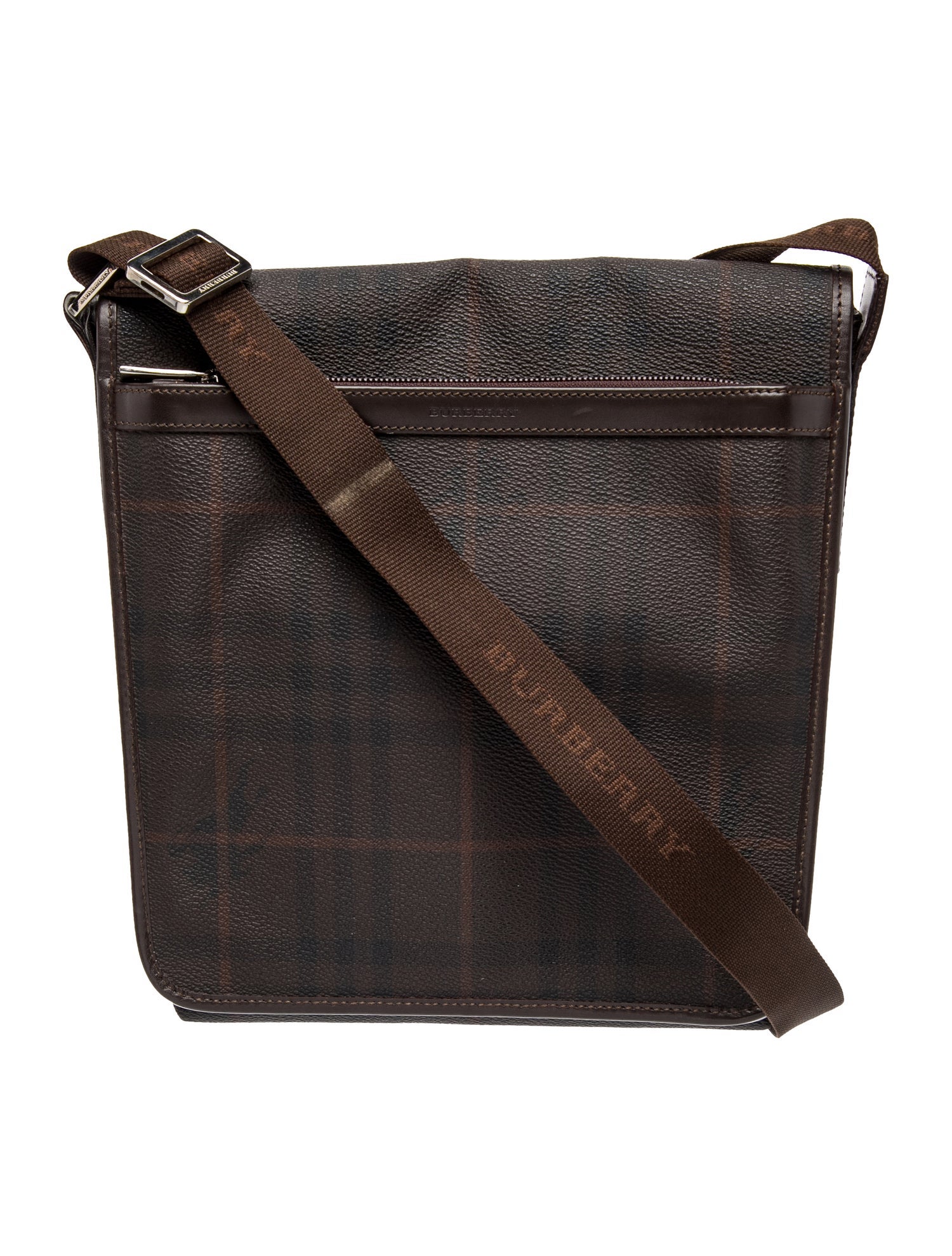Burberry Haymarket Check Messenger Bag