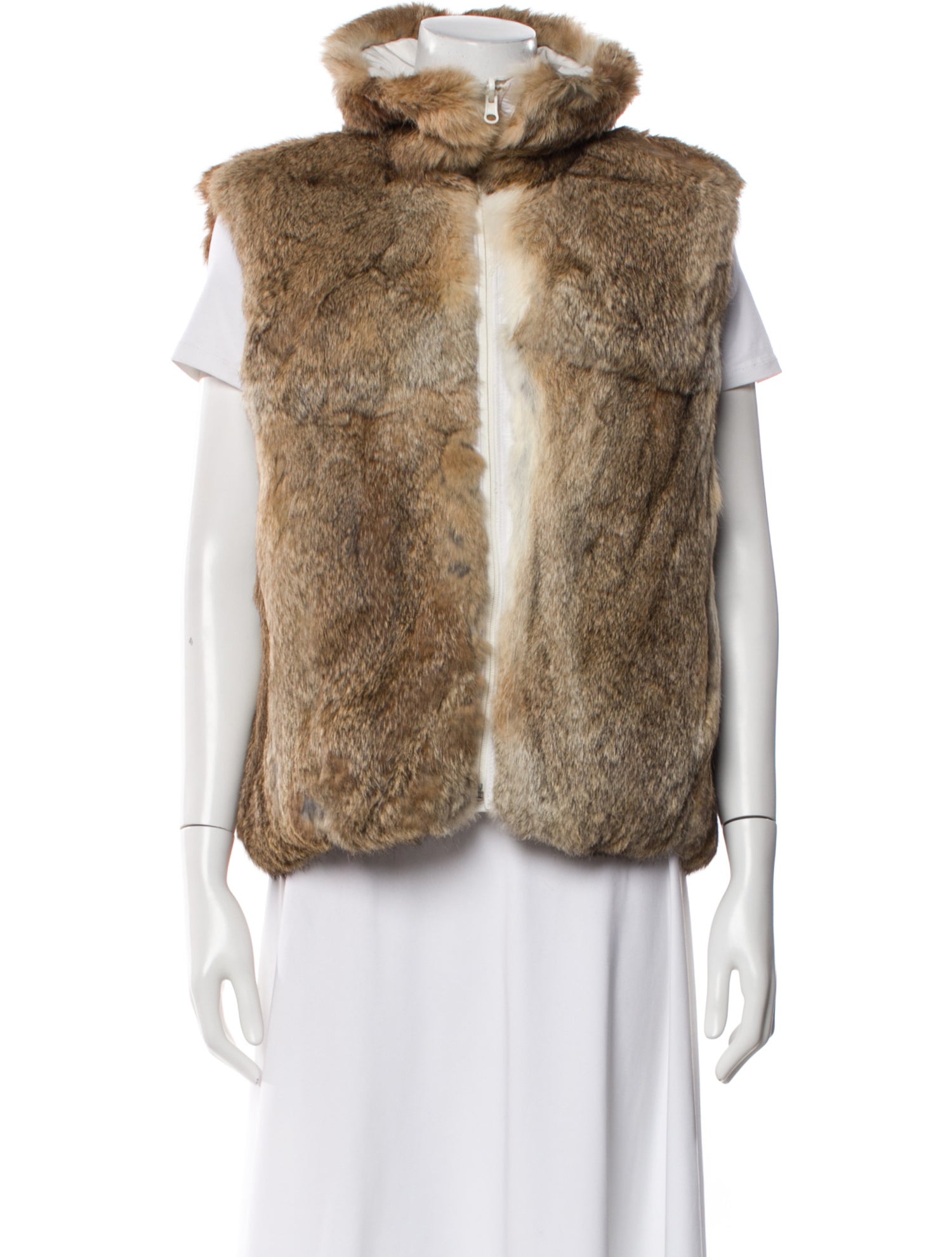 Burberry London Fur Down Jacket