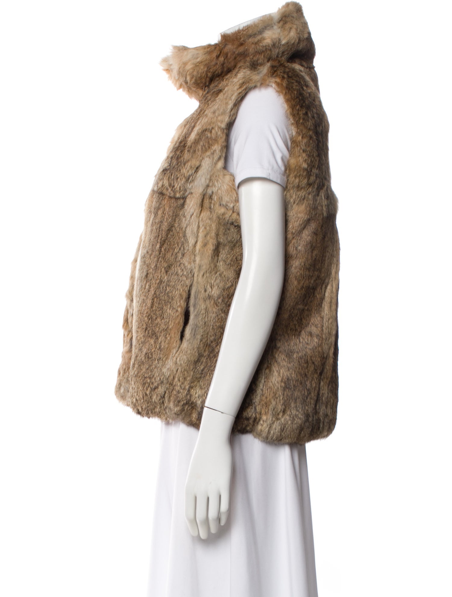 Burberry London Fur Down Jacket