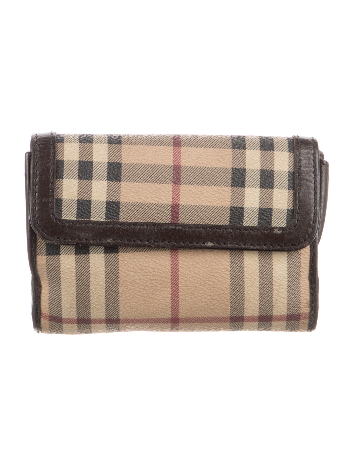 Burberry Printed Compact Wallet