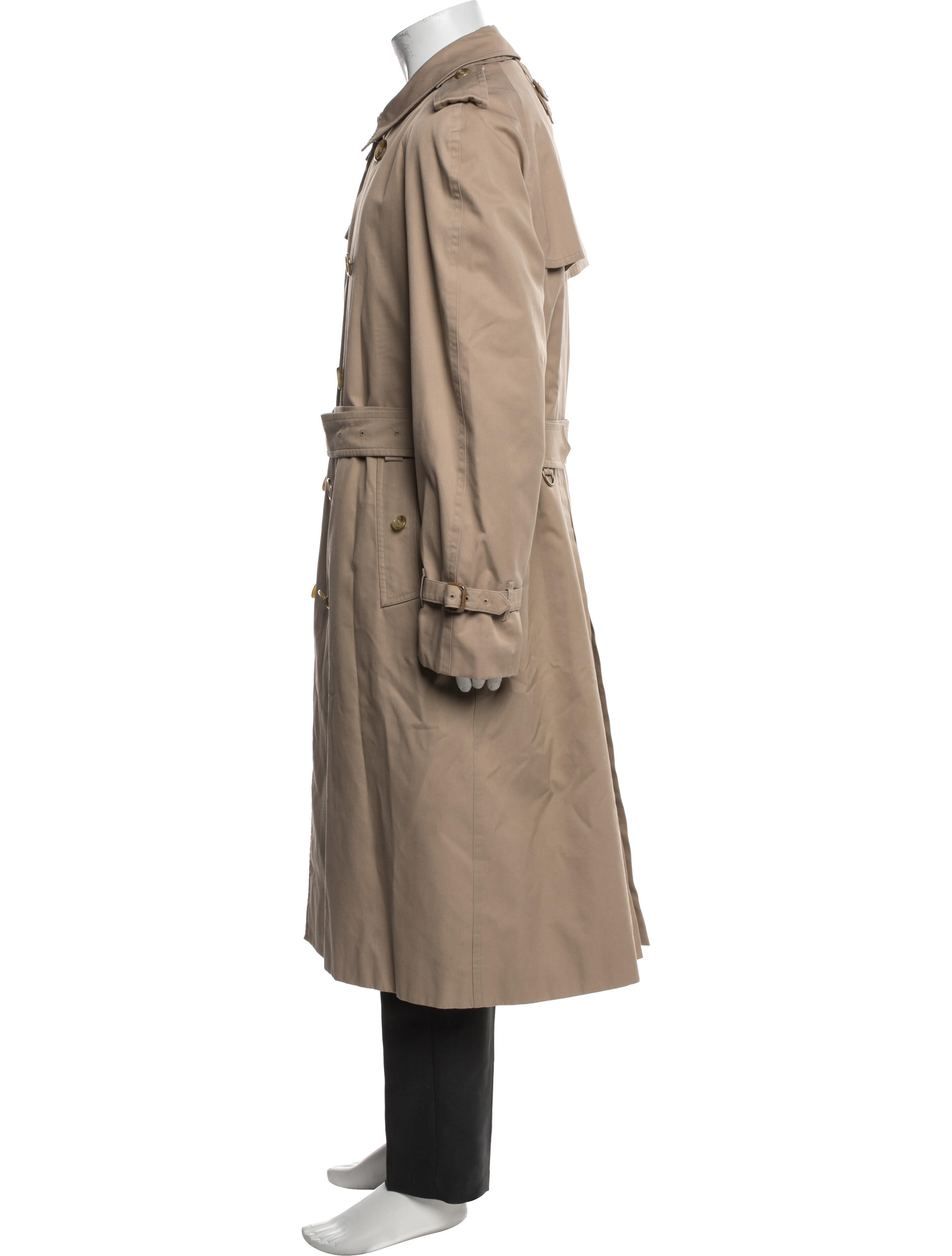 Burberry's Nova Check Pattern Wool Coat