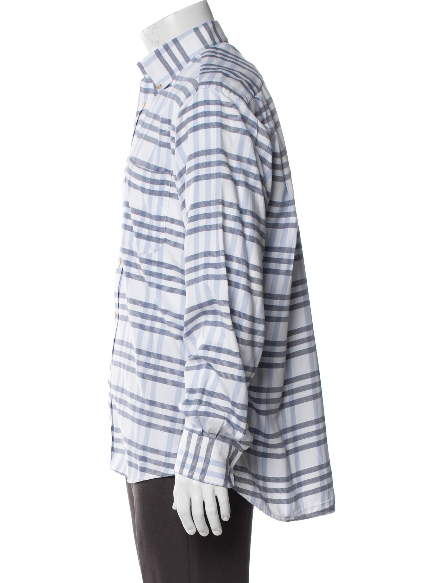 Burberry London Nova Check Pattern Long Sleeve Shirt