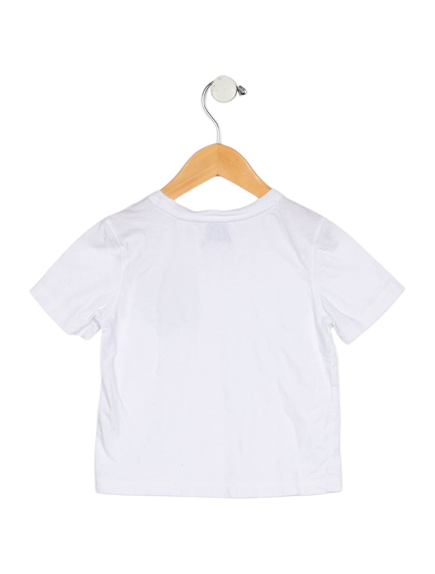 Burberry White and multicolor patterned T-shirt