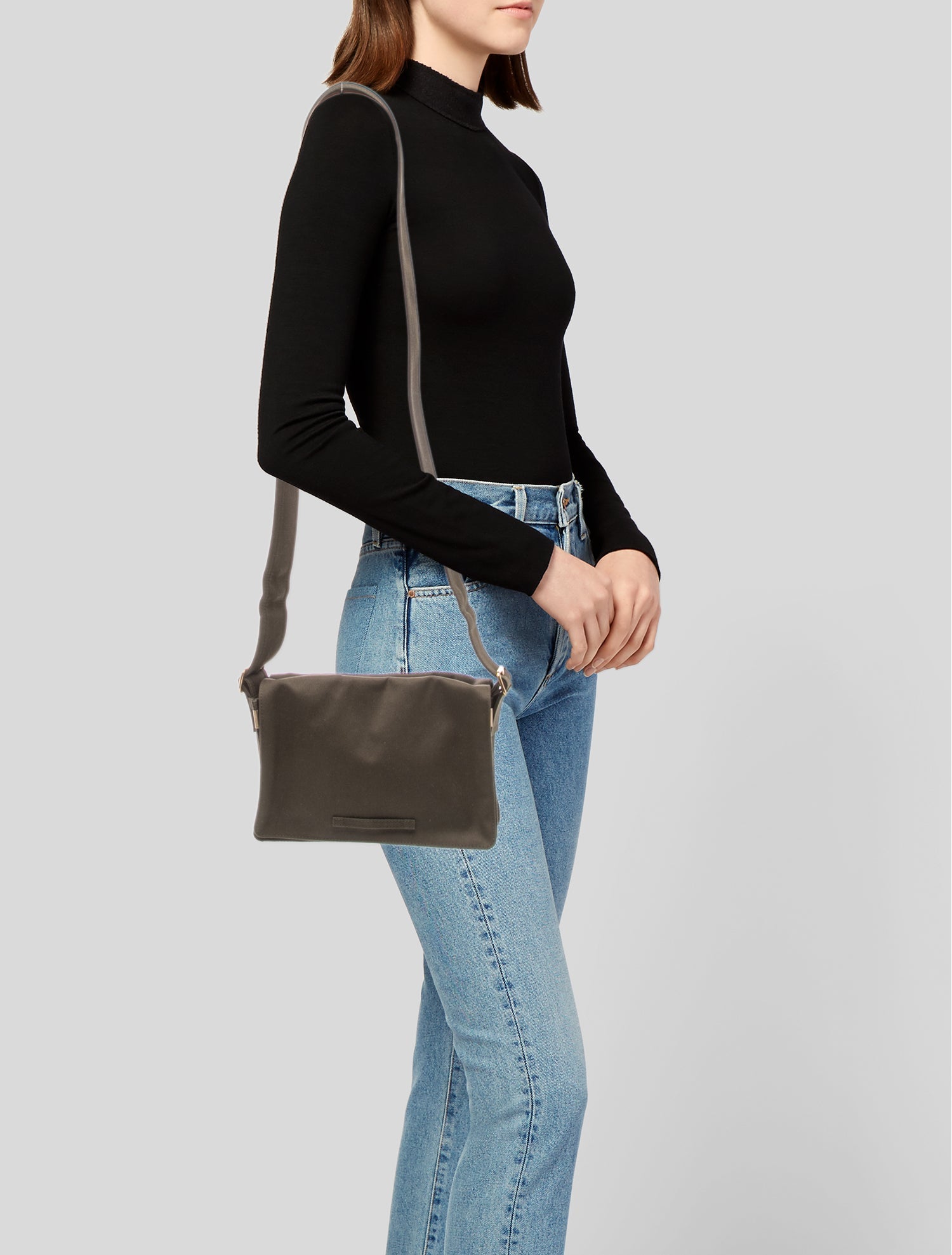 Burberry Canvas Messenger Bag
