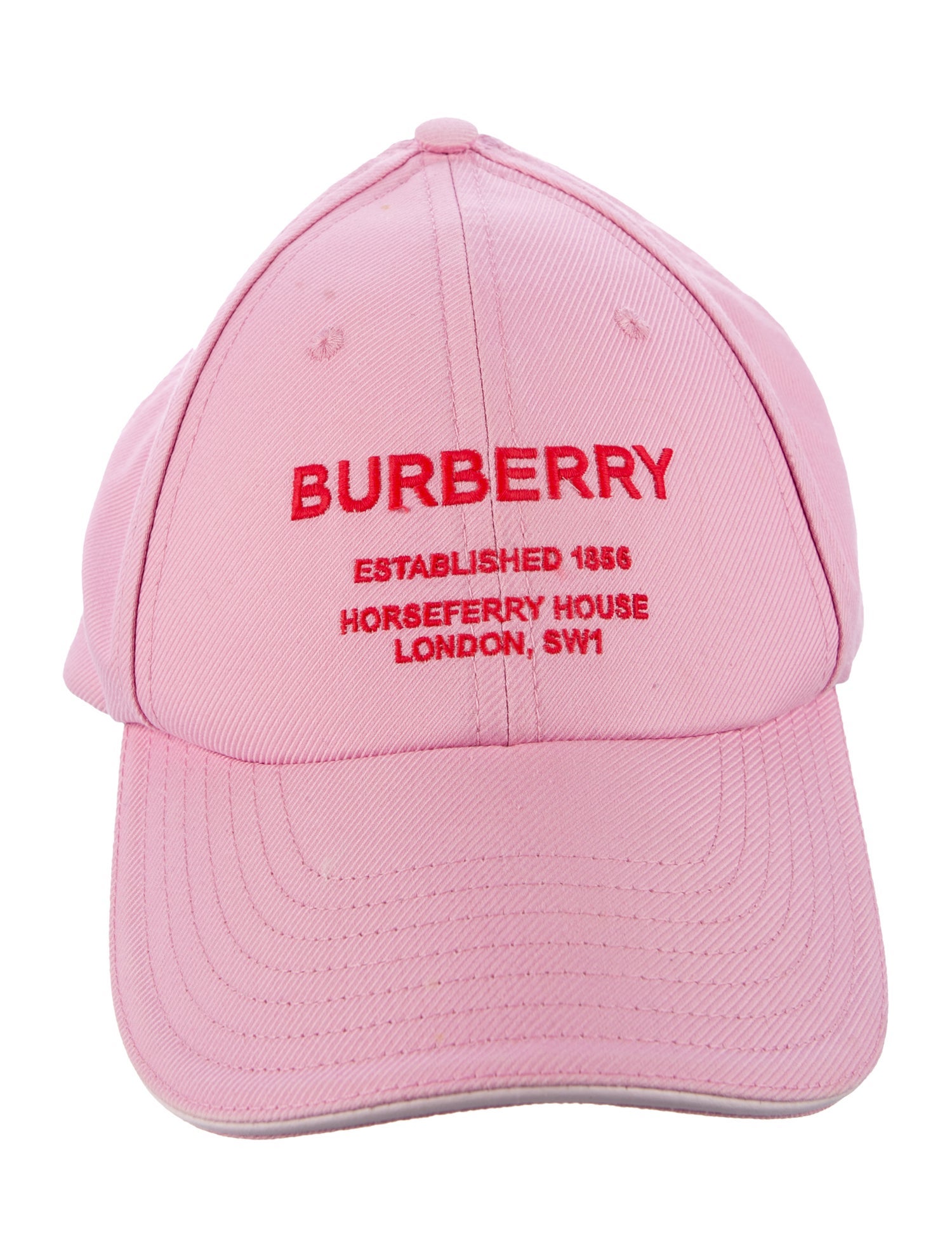 Burberry Logo Embroidered Baseball Hat