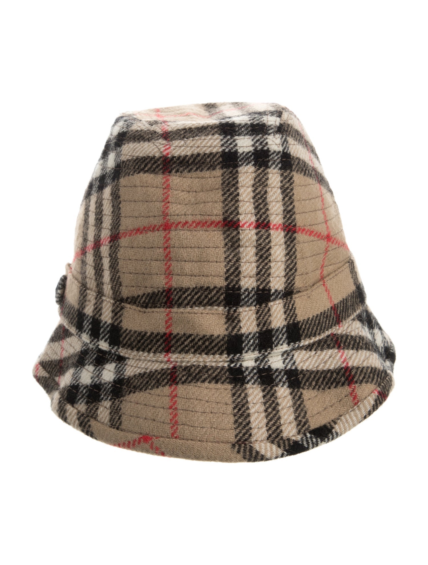 Burberry Vintage Wool Bucket Hat