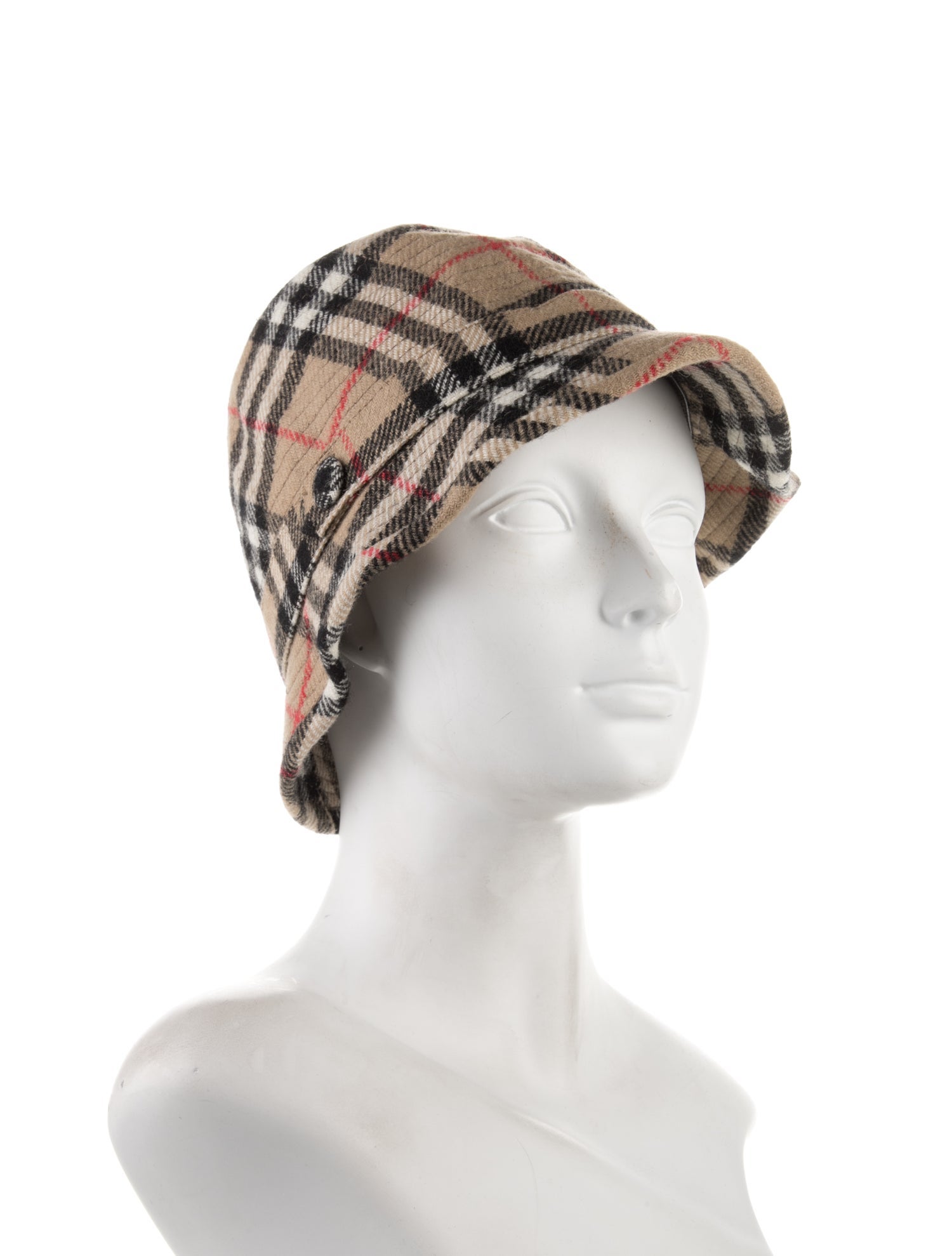 Burberry Vintage Wool Bucket Hat
