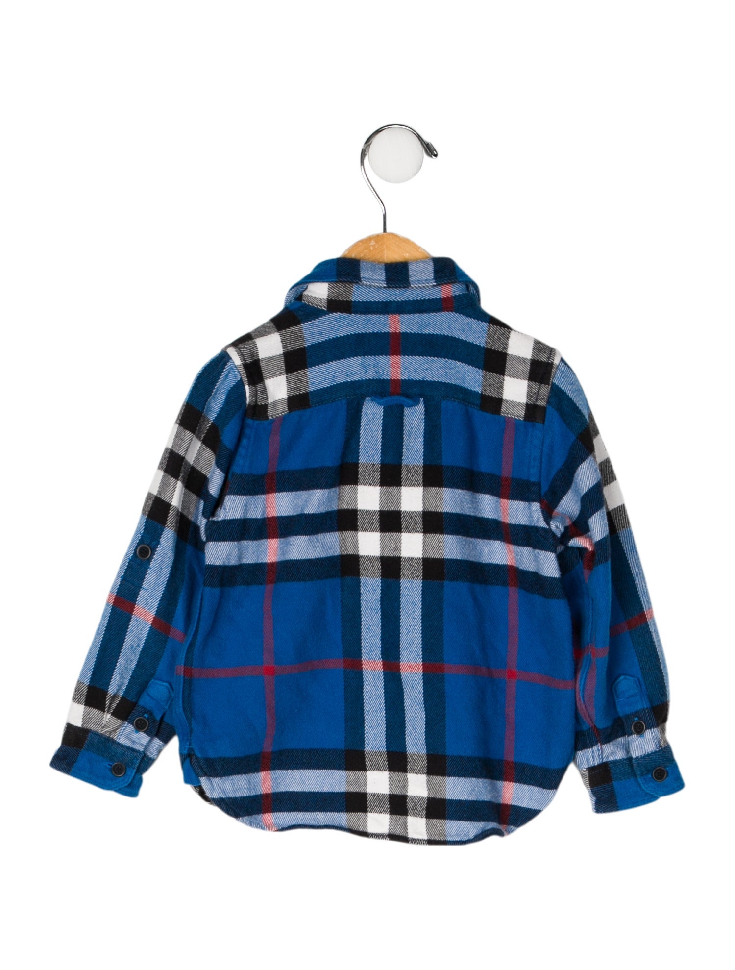 Burberry Check Print Casual Top