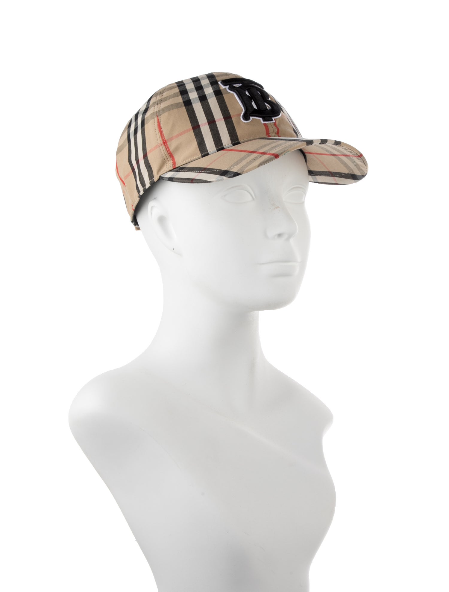 Burberry TB Logo Check Cap