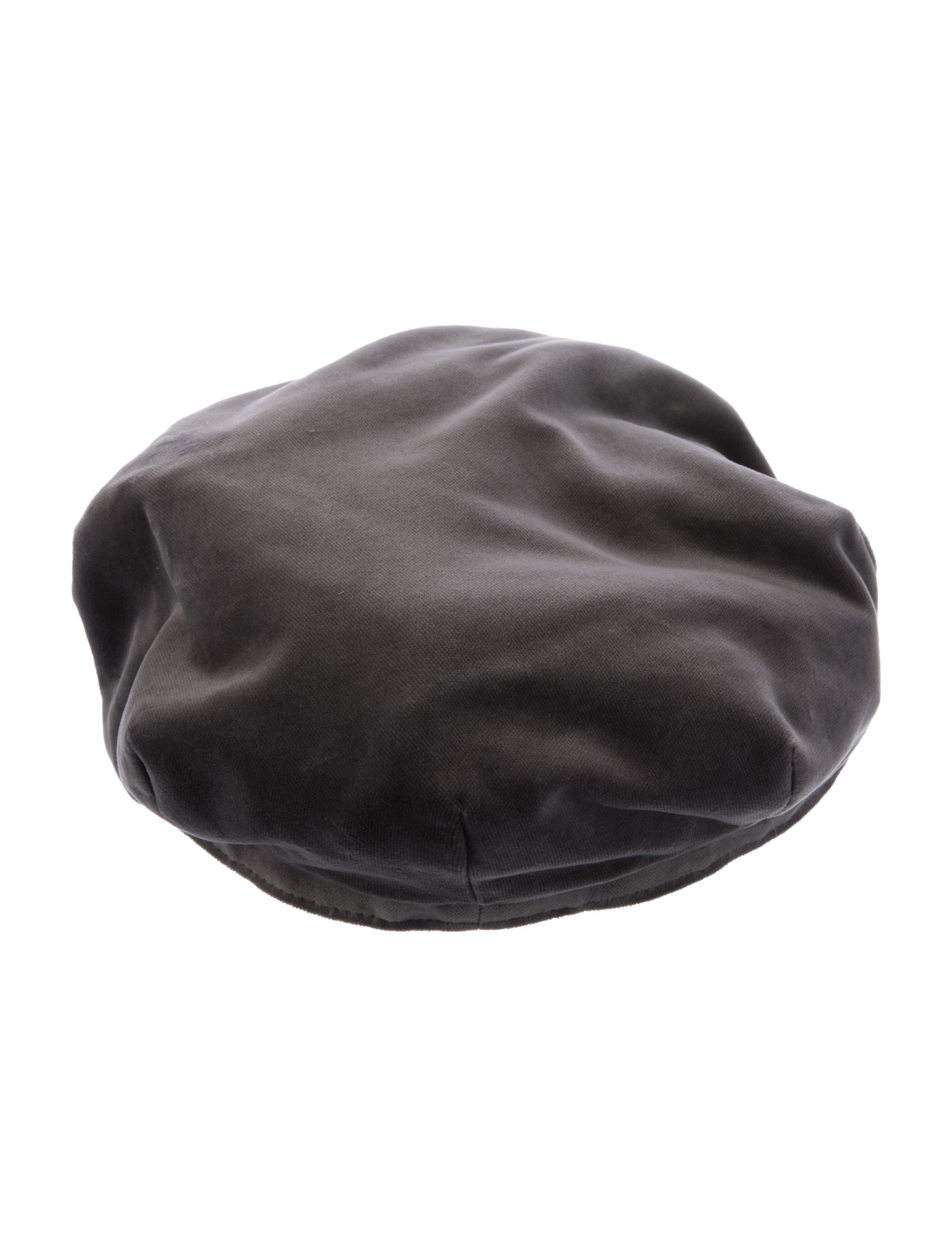 Burberry Velvet Newsboy Hat