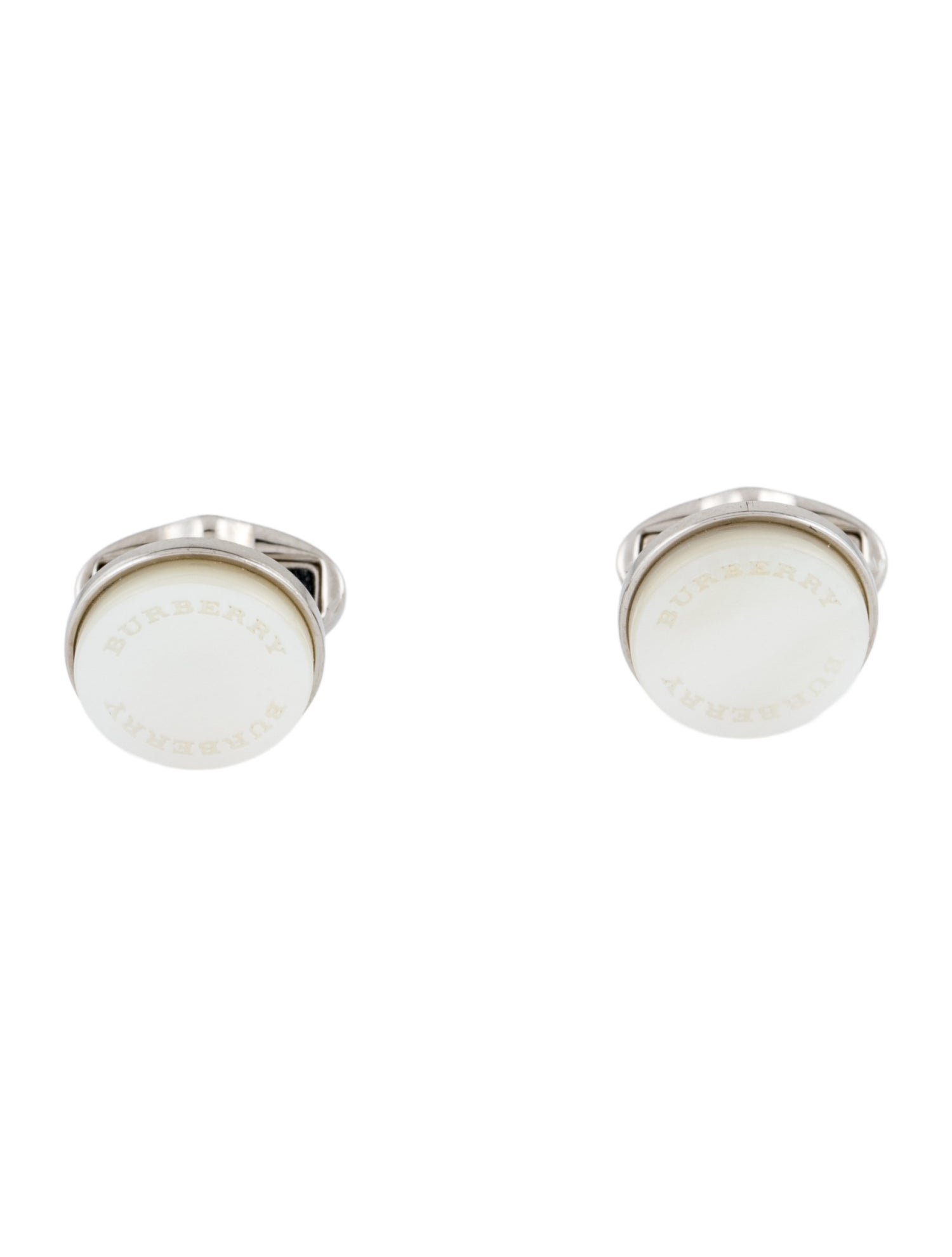 Burberry Mother Of Pearl Cufflinks