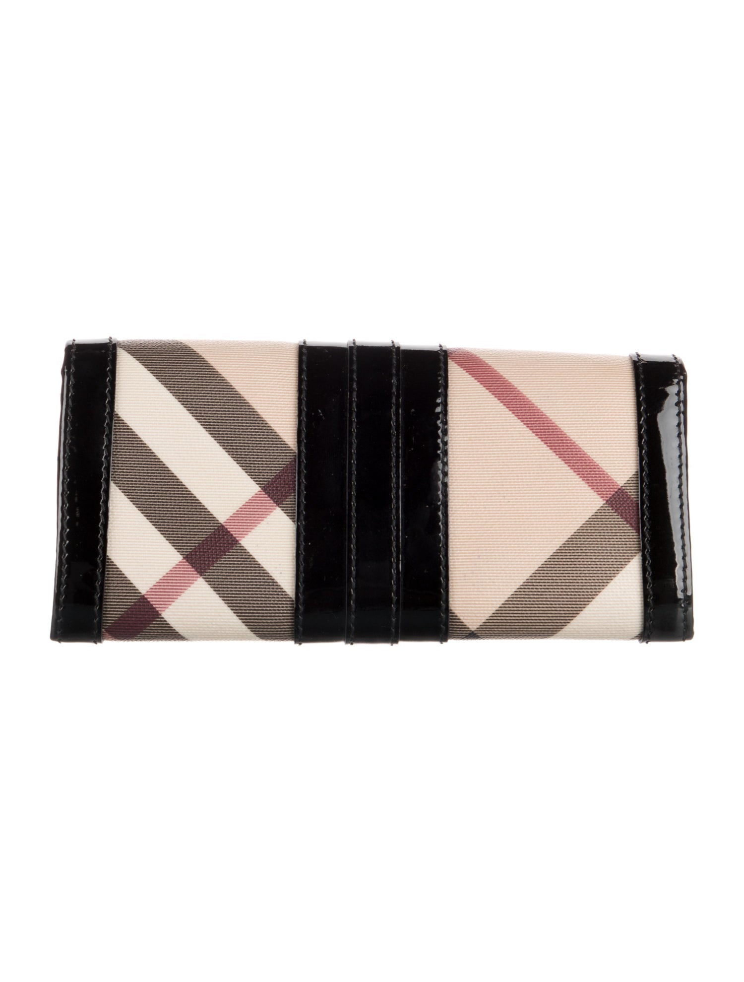 Burberry Nova Check Pattern Continental Wallet