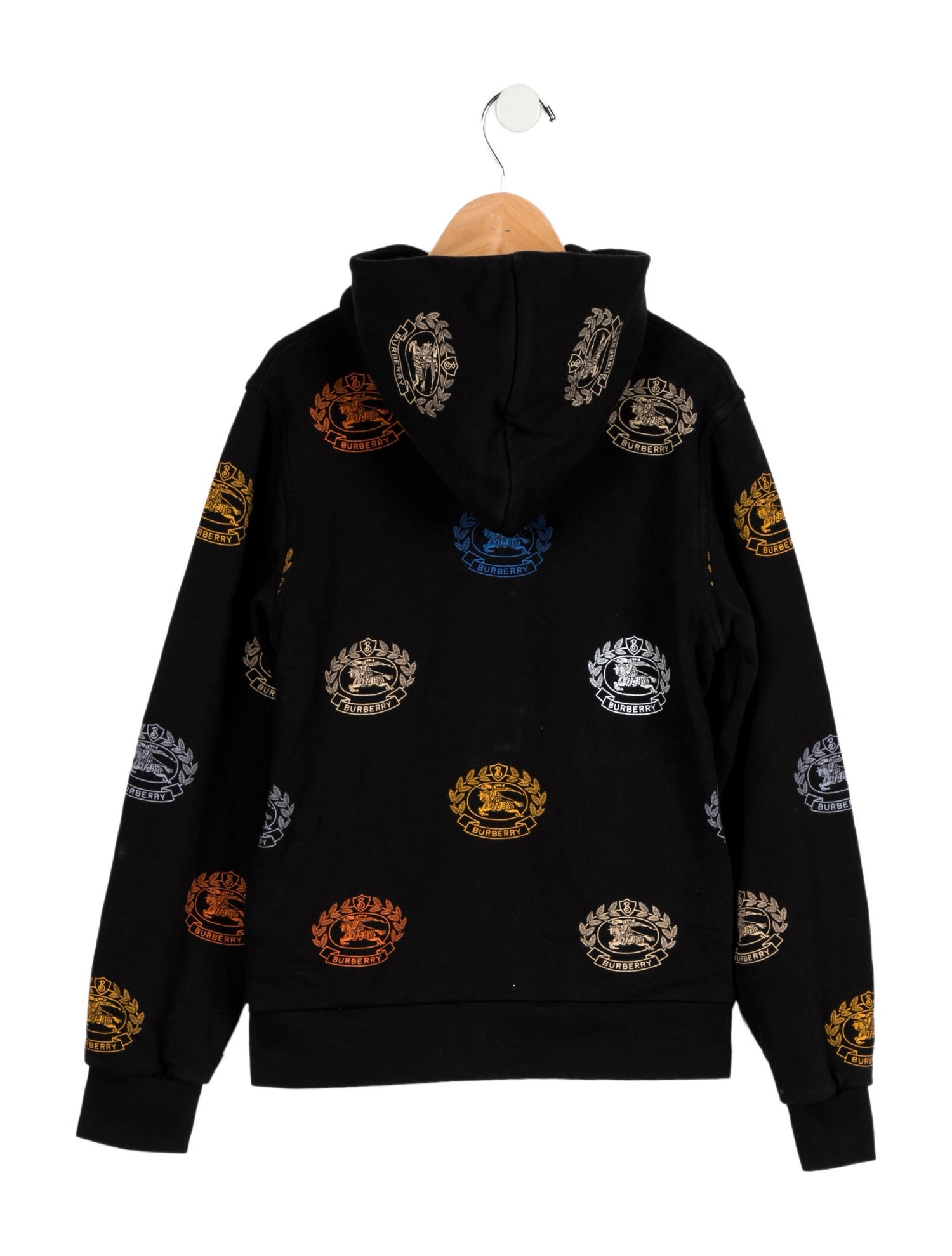 Burberry Girls' Equestrian Knight Print Hoodie