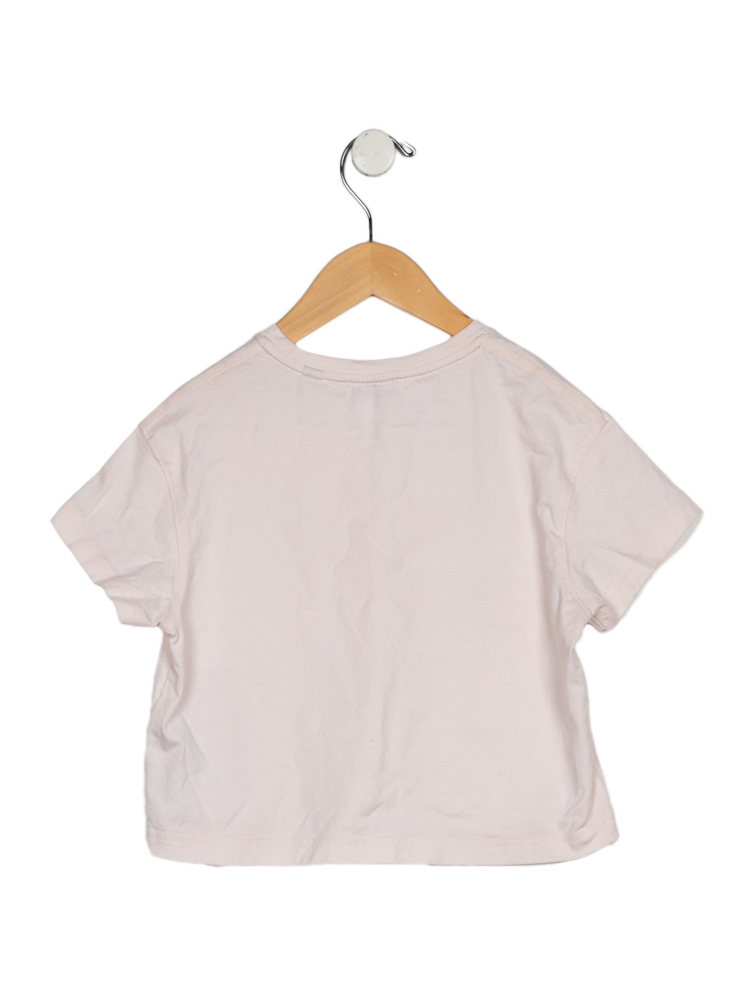 Burberry Cotton pink T-shirt with branding patch