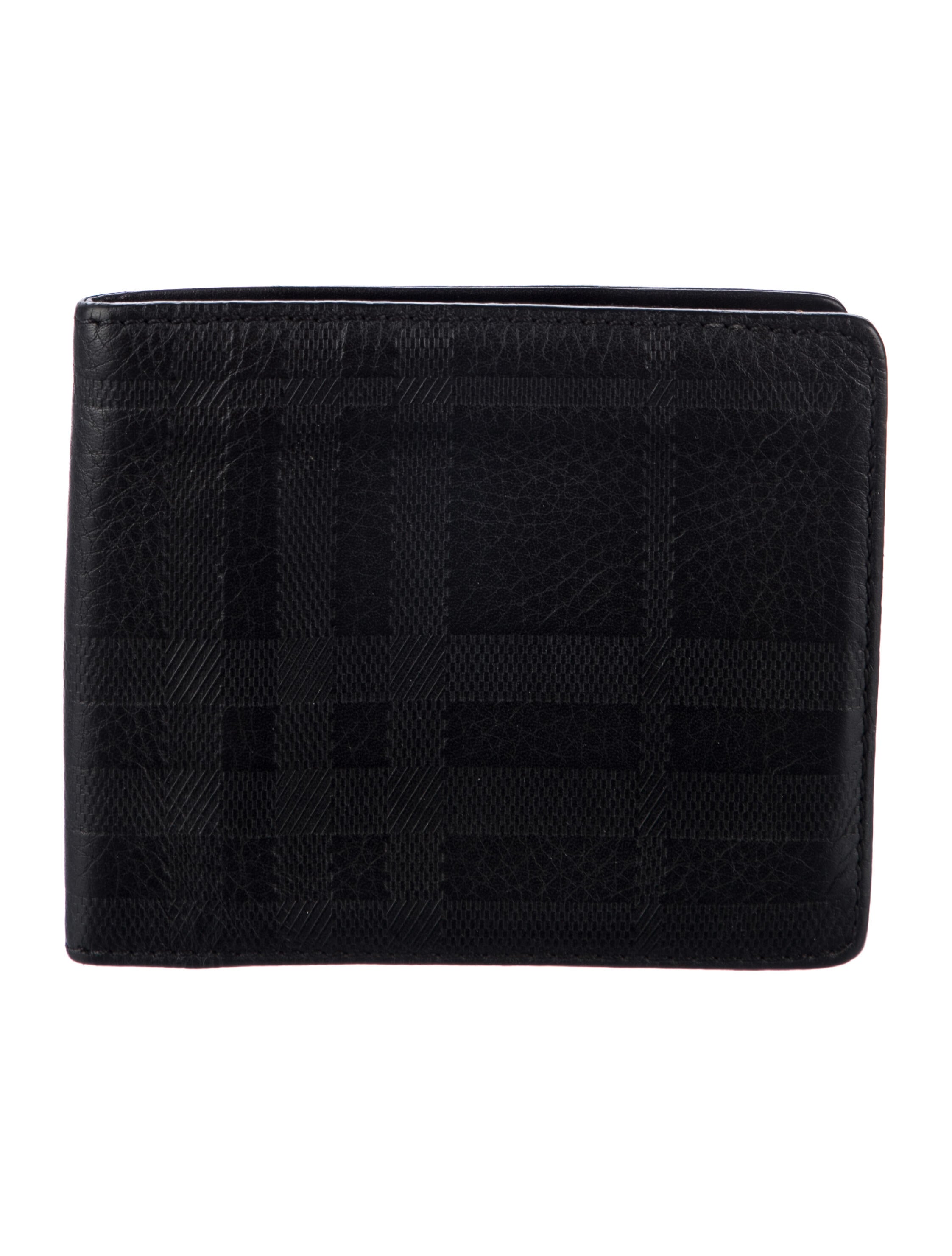 Burberry Haymarket Check Pattern Wallet
