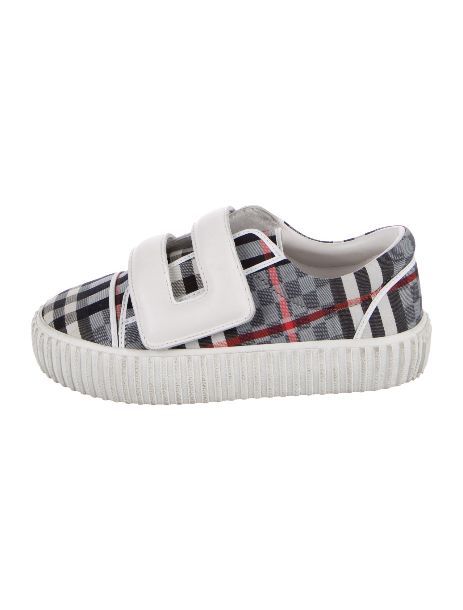 Burberry Plaid Sneakers