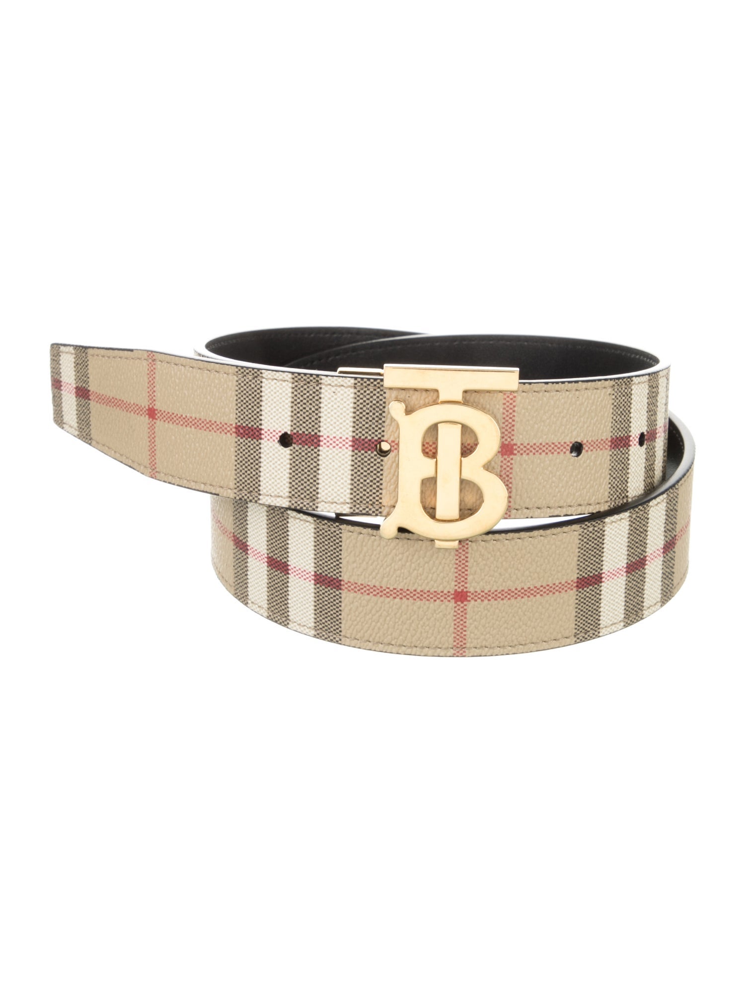 Burberry Nova Check Pattern Belt