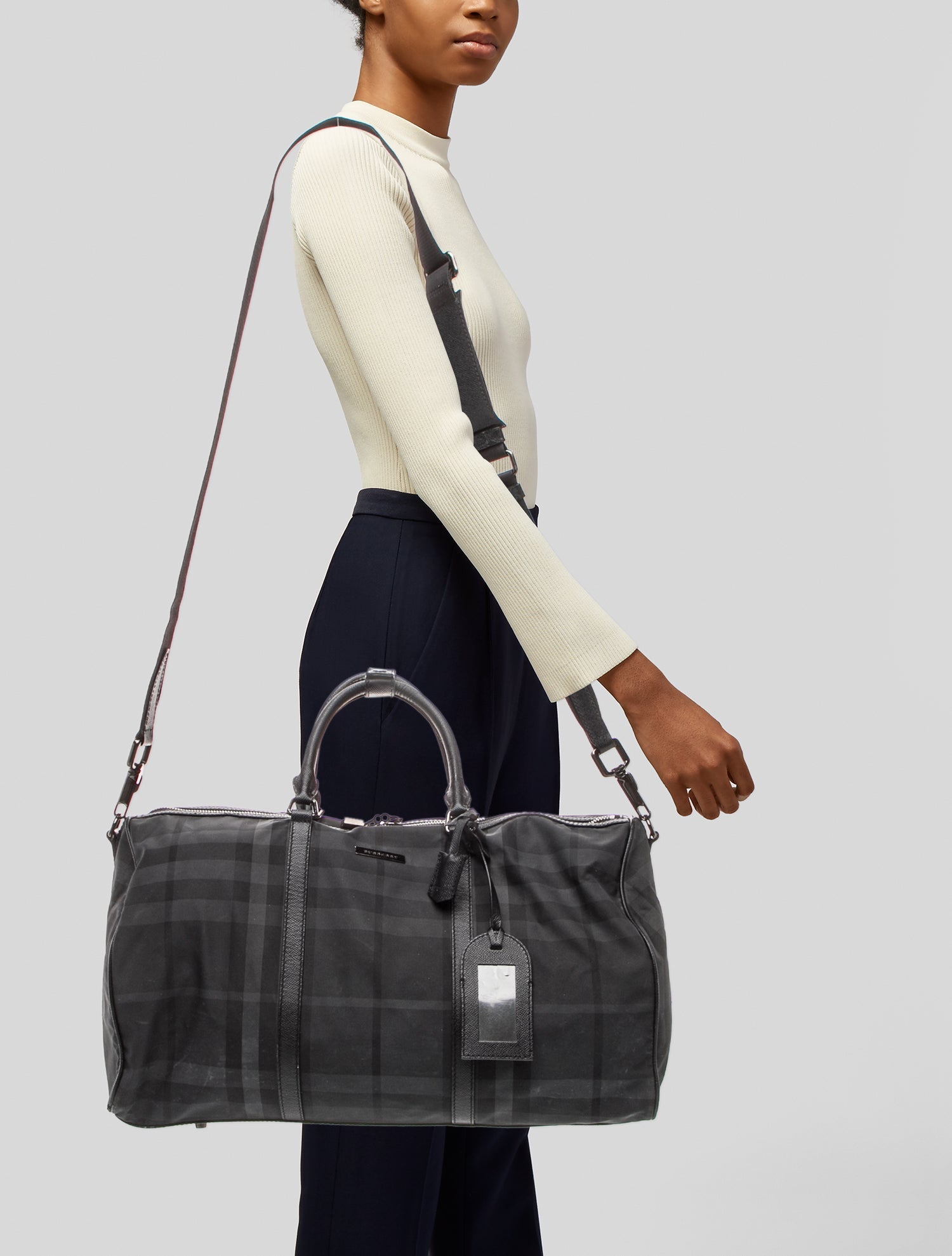 Burberry Nova Check Weekender Bag