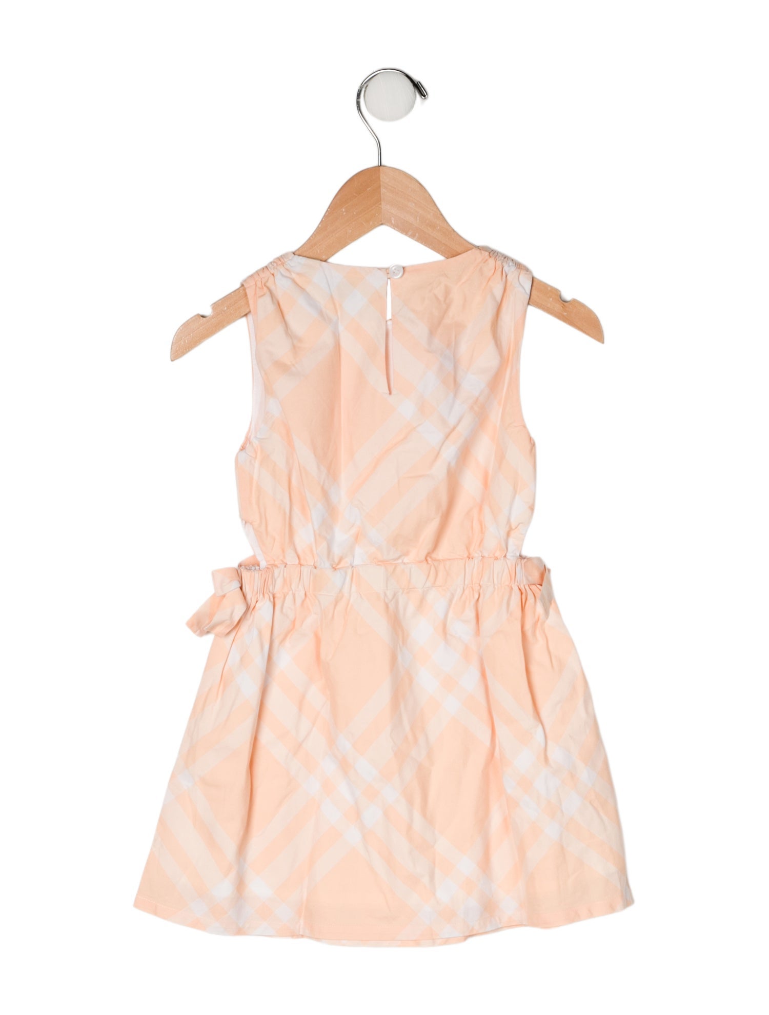 Burberry All Over Print Sleeveless Dress
